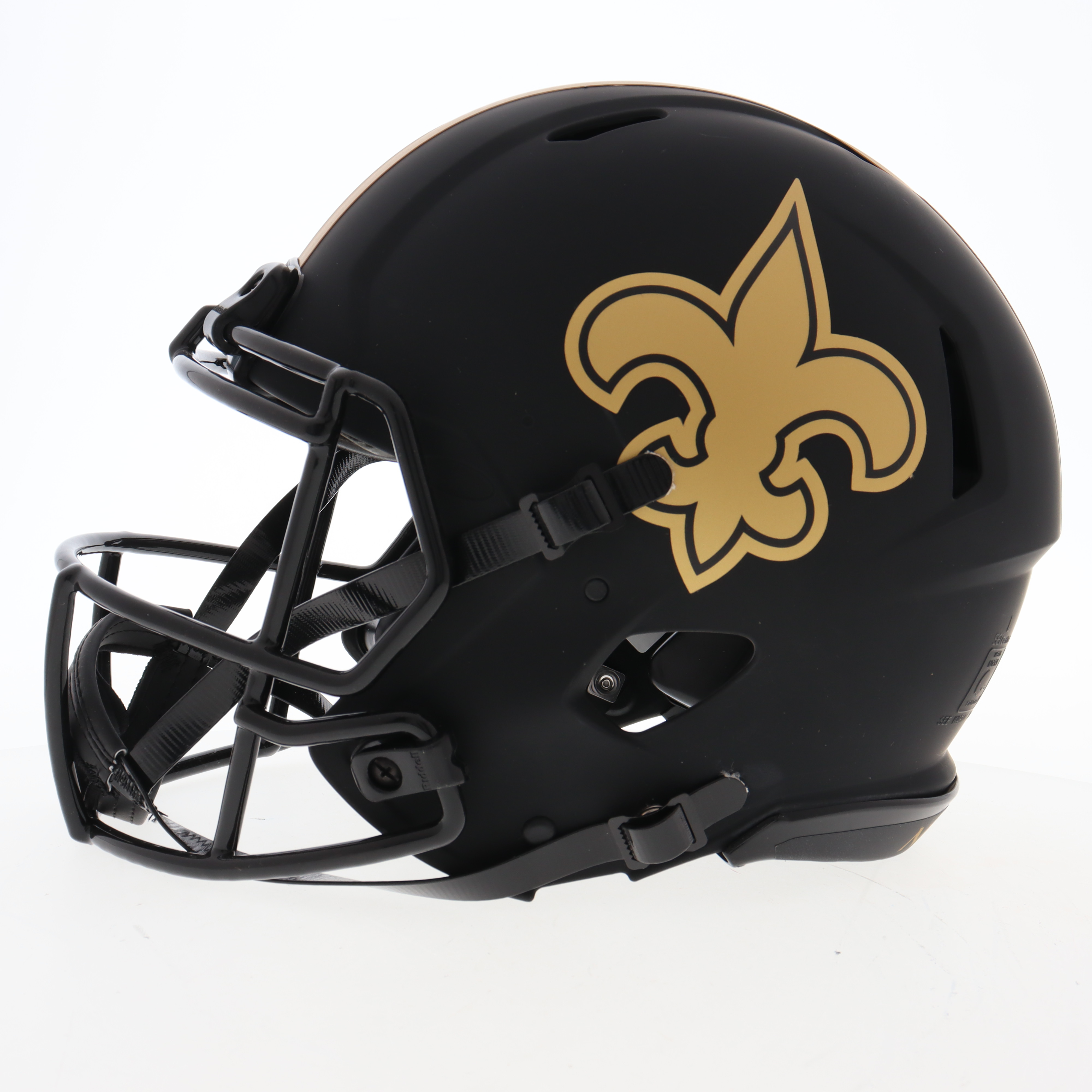 Michael Thomas Signed Saints Full-Size Authentic On-Field Eclipse Alternate Speed Helmet (Beckett) at PristineAuction.com Michael Thomas Signed Saints Full-Size Authentic On-Field Eclipse Alternate Speed Helmet (Beckett) at PristineAuction.com