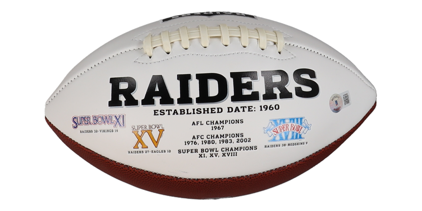 Davante Adams Signed Raiders Logo Football (Beckett) at PristineAuction.com Davante Adams Signed Raiders Logo Football (Beckett) at PristineAuction.com