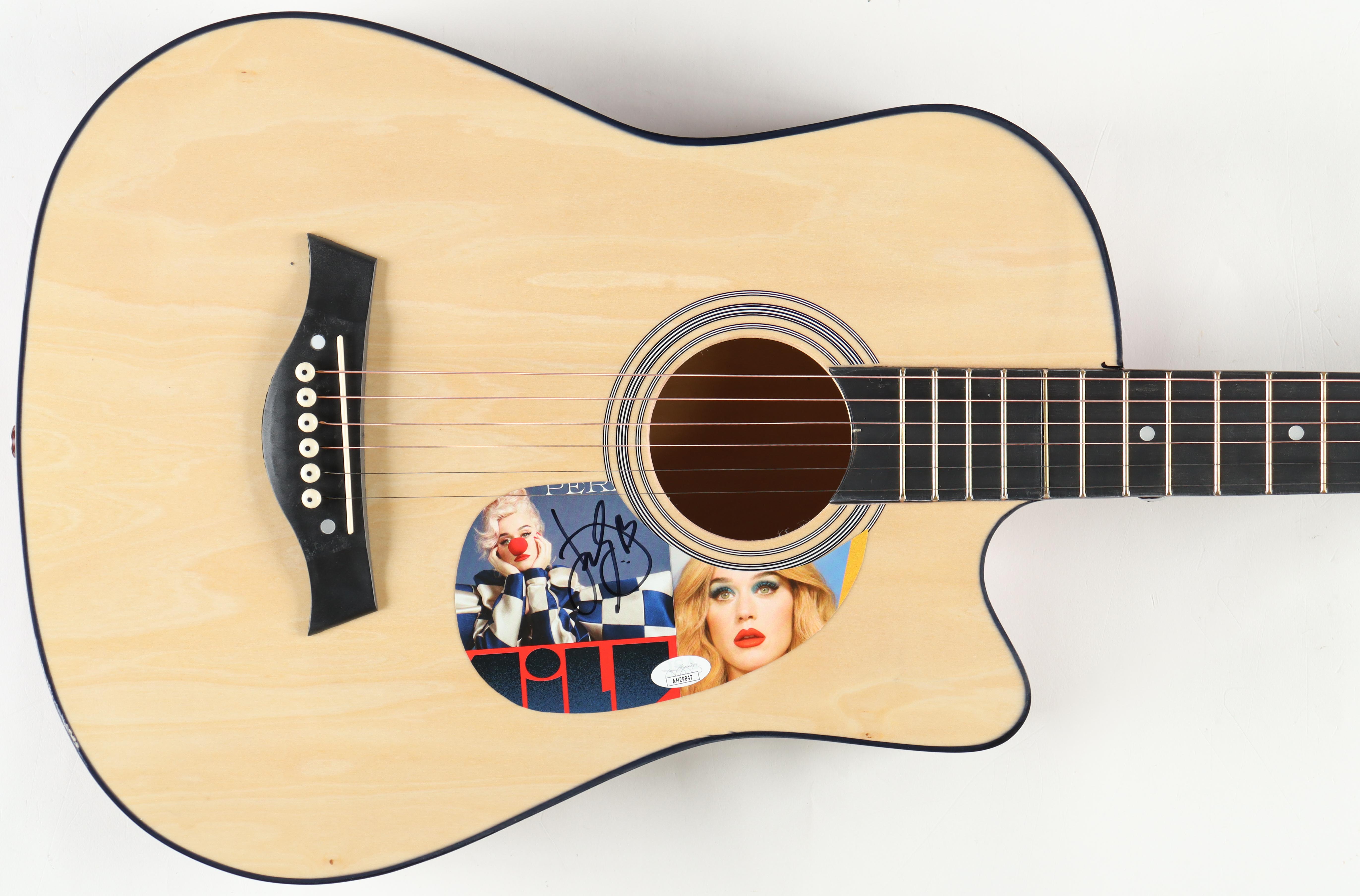 Katy Perry Signed 38" Acoustic Guitar (JSA) at PristineAuction.com Katy Perry Signed 38" Acoustic Guitar (JSA) at PristineAuction.com