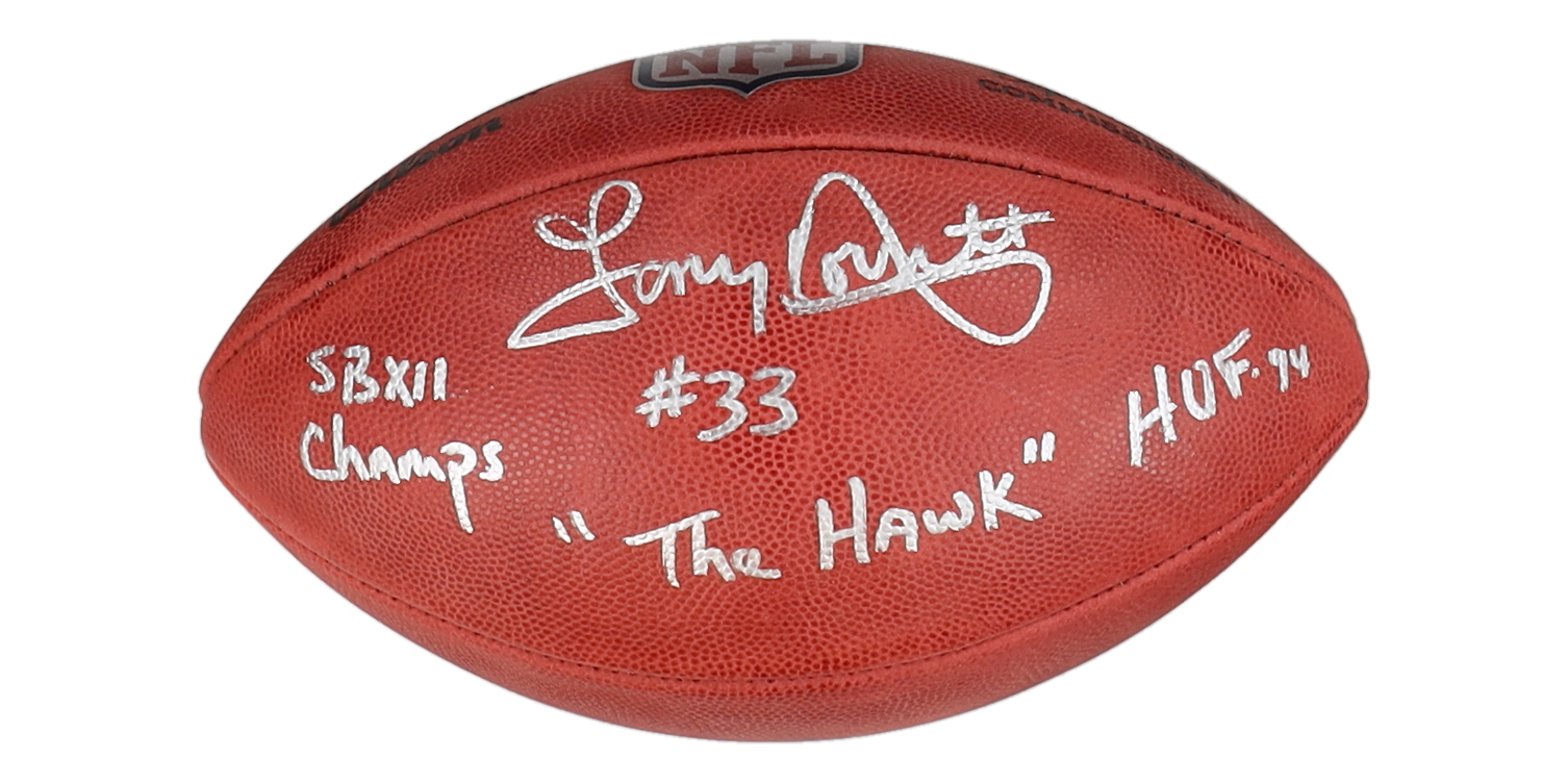 Tony Dorsett Signed "The Duke" NFL Official Game Football with (3) Career Stat Inscriptions (Beckett) at PristineAuction.com Tony Dorsett Signed "The Duke" NFL Official Game Football with (3) Career Stat Inscriptions (Beckett) at PristineAuction.com