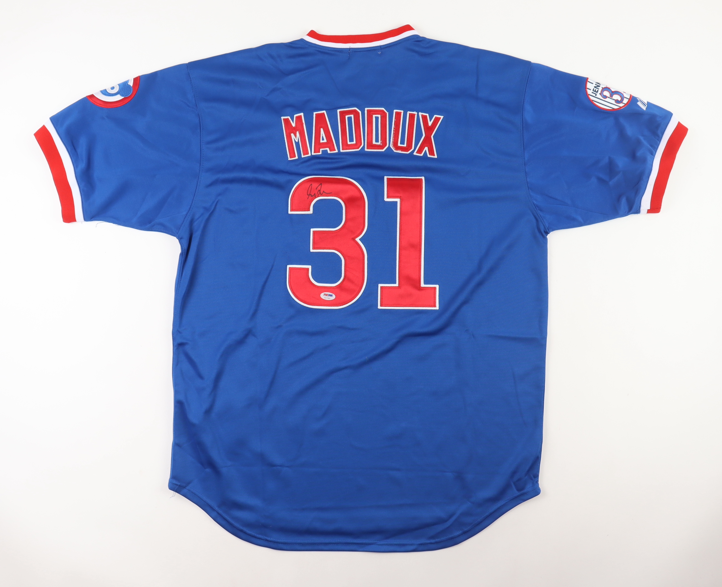 Greg Maddux Signed Cubs Jersey (PSA) at PristineAuction.com Greg Maddux Signed Cubs Jersey (PSA) at PristineAuction.com