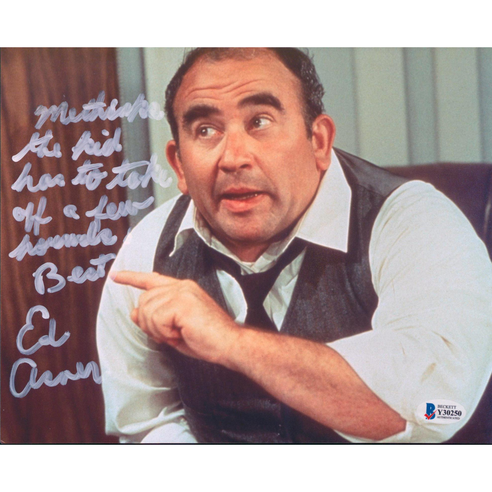 Ed Asner Signed "Lou Grant" 8x10 Photo with Extensive Inscription