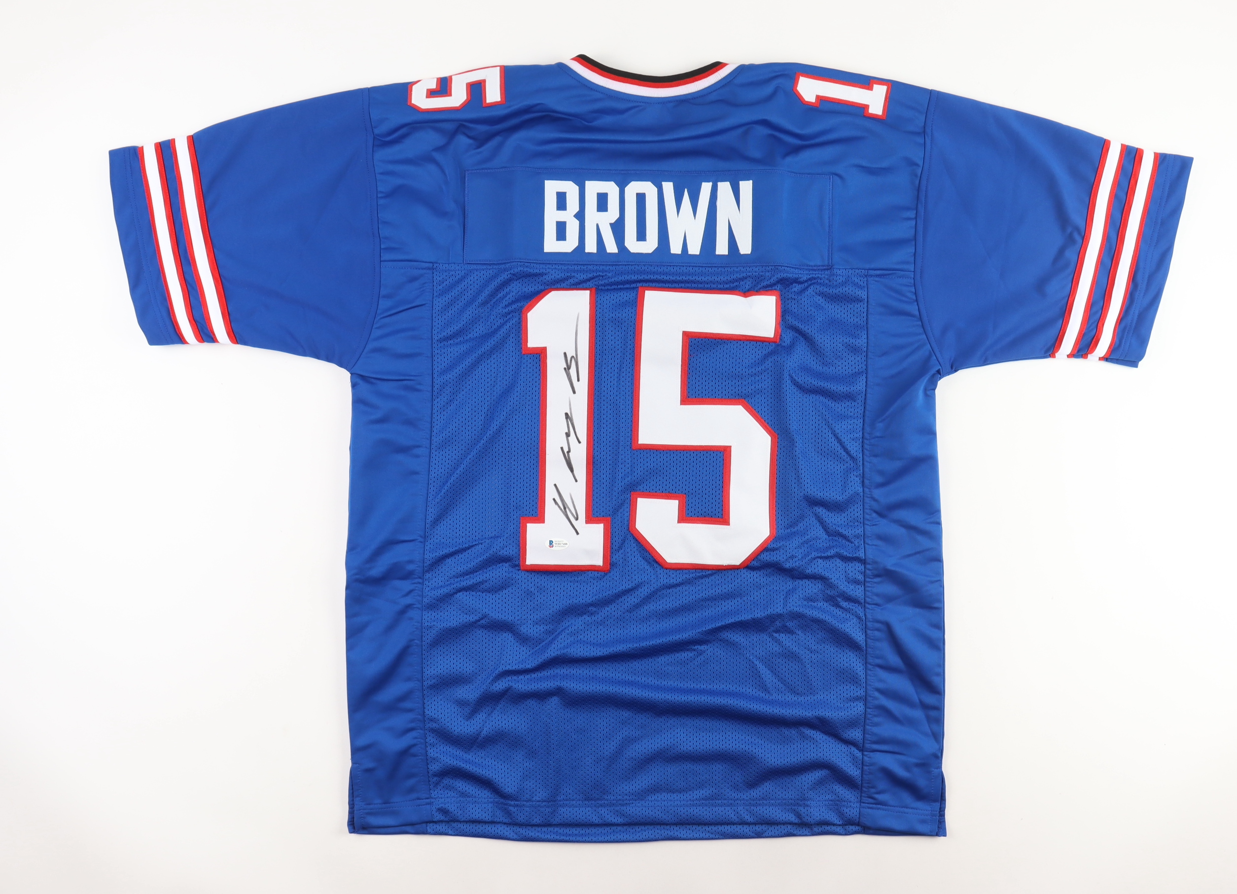 John Brown Signed Jersey (Beckett) at PristineAuction.com John Brown Signed Jersey (Beckett) at PristineAuction.com