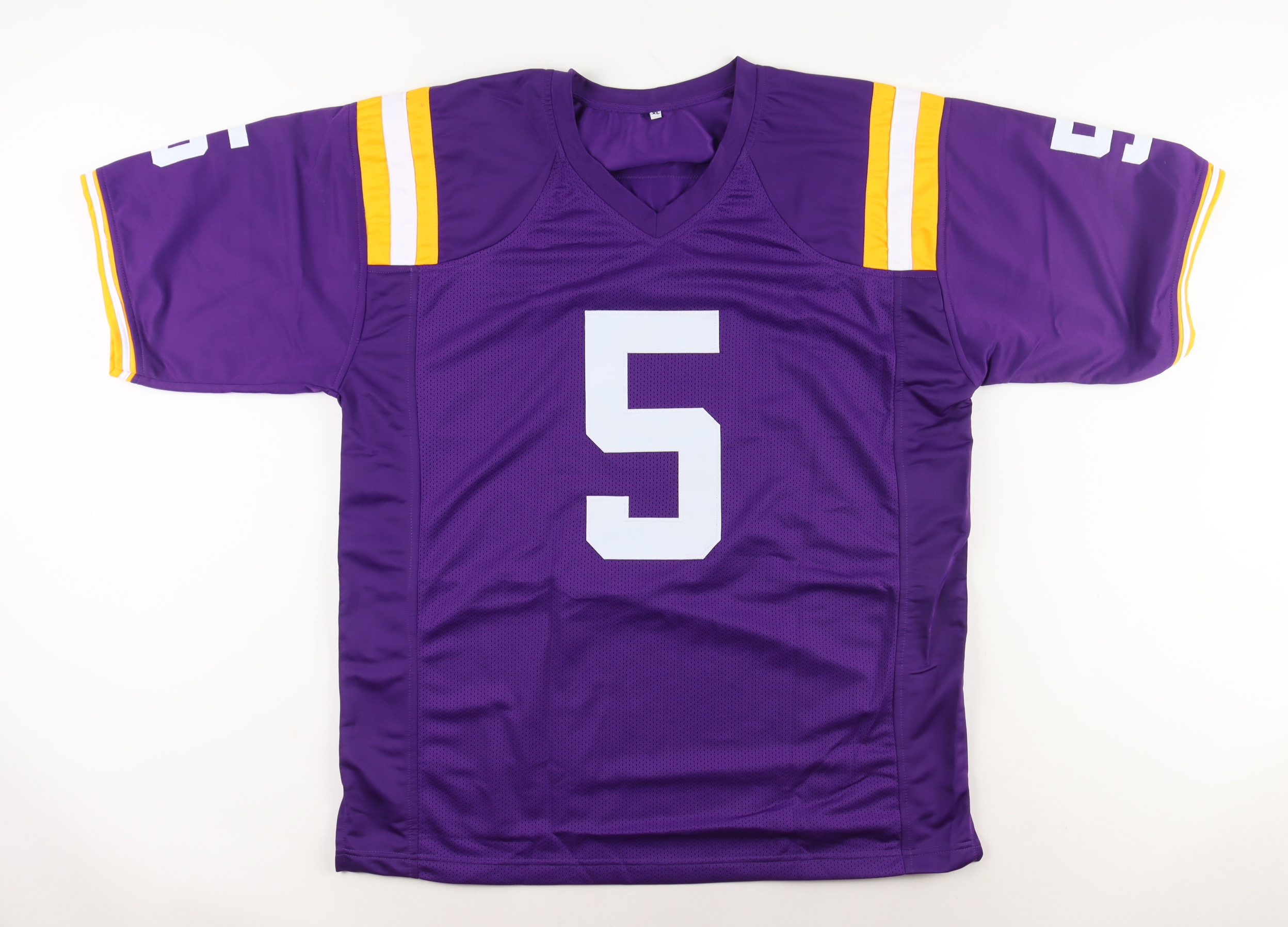Derrius Guice Signed Jersey (JSA) at PristineAuction.com Derrius Guice Signed Jersey (JSA) at PristineAuction.com
