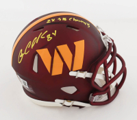 Gary Clark Signed Commanders Speed Mini Helmet Inscribed "2x SB Champ" (Beckett) at PristineAuction.com