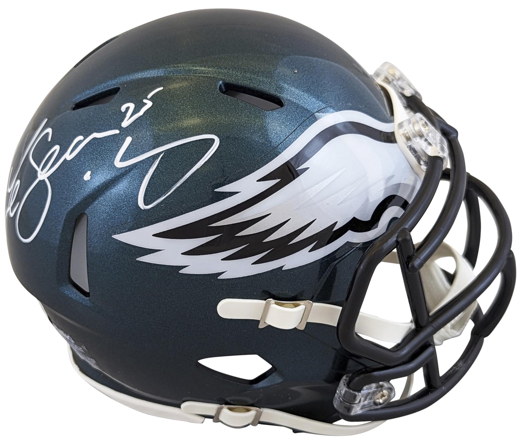 LeSean McCoy Signed Eagles Speed Mini Helmet (Beckett) at PristineAuction.com LeSean McCoy Signed Eagles Speed Mini Helmet (Beckett) at PristineAuction.com