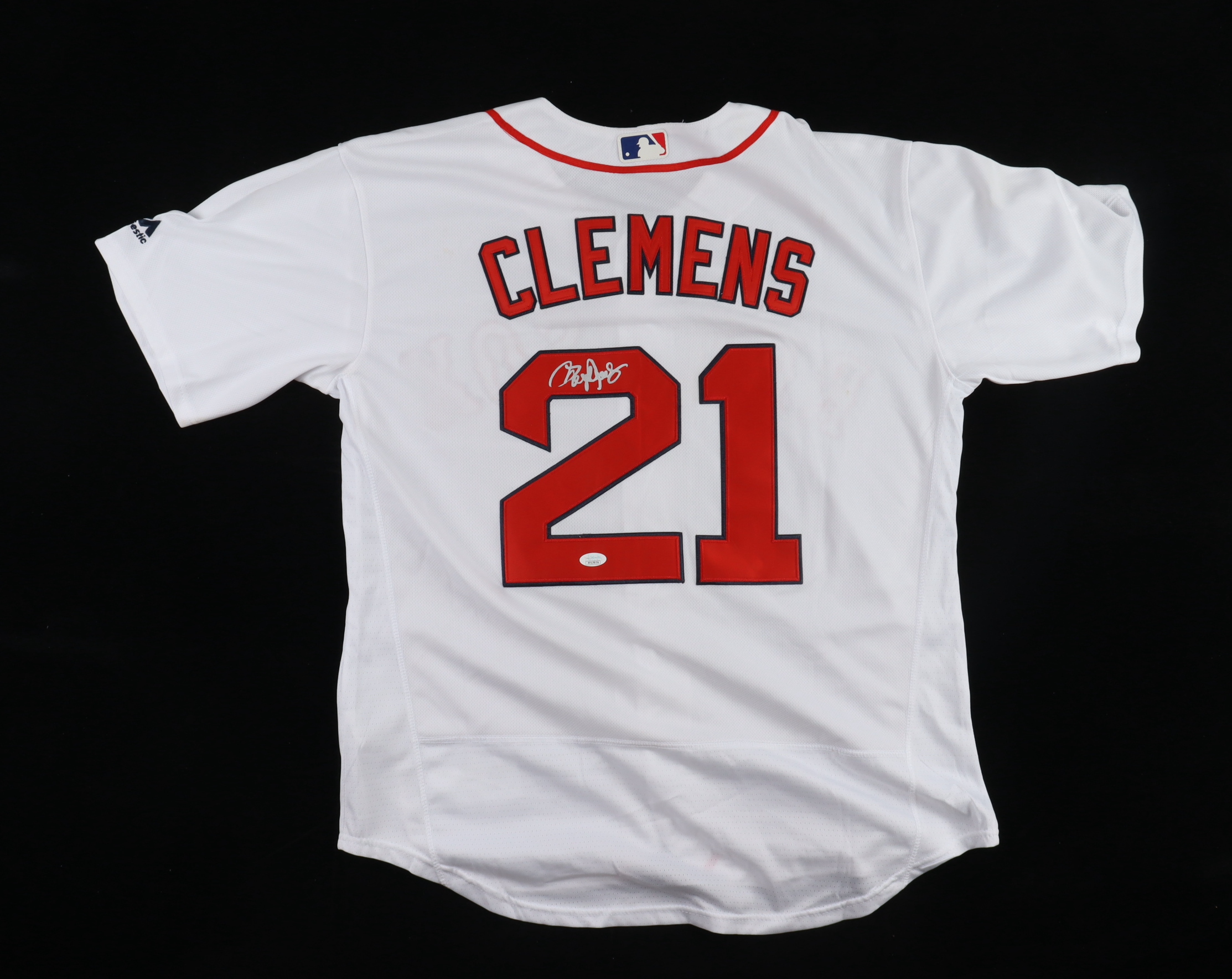 Roger Clemens Signed Red Sox Jersey (JSA) at PristineAuction.com Roger Clemens Signed Red Sox Jersey (JSA) at PristineAuction.com