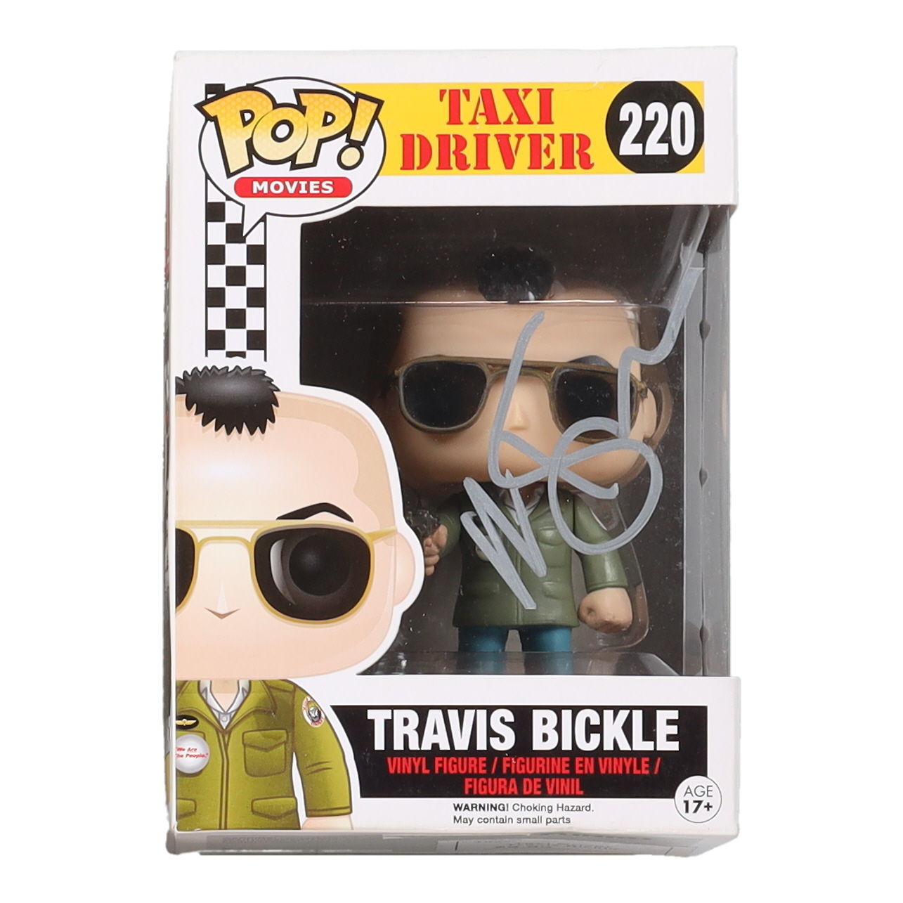 Martin Scorsese Signed "Taxi Driver" #220 Travis Bickle Funko Pop! Vinyl Figure (ACOA) at PristineAuction.com Martin Scorsese Signed "Taxi Driver" #220 Travis Bickle Funko Pop! Vinyl Figure (ACOA) at PristineAuction.com