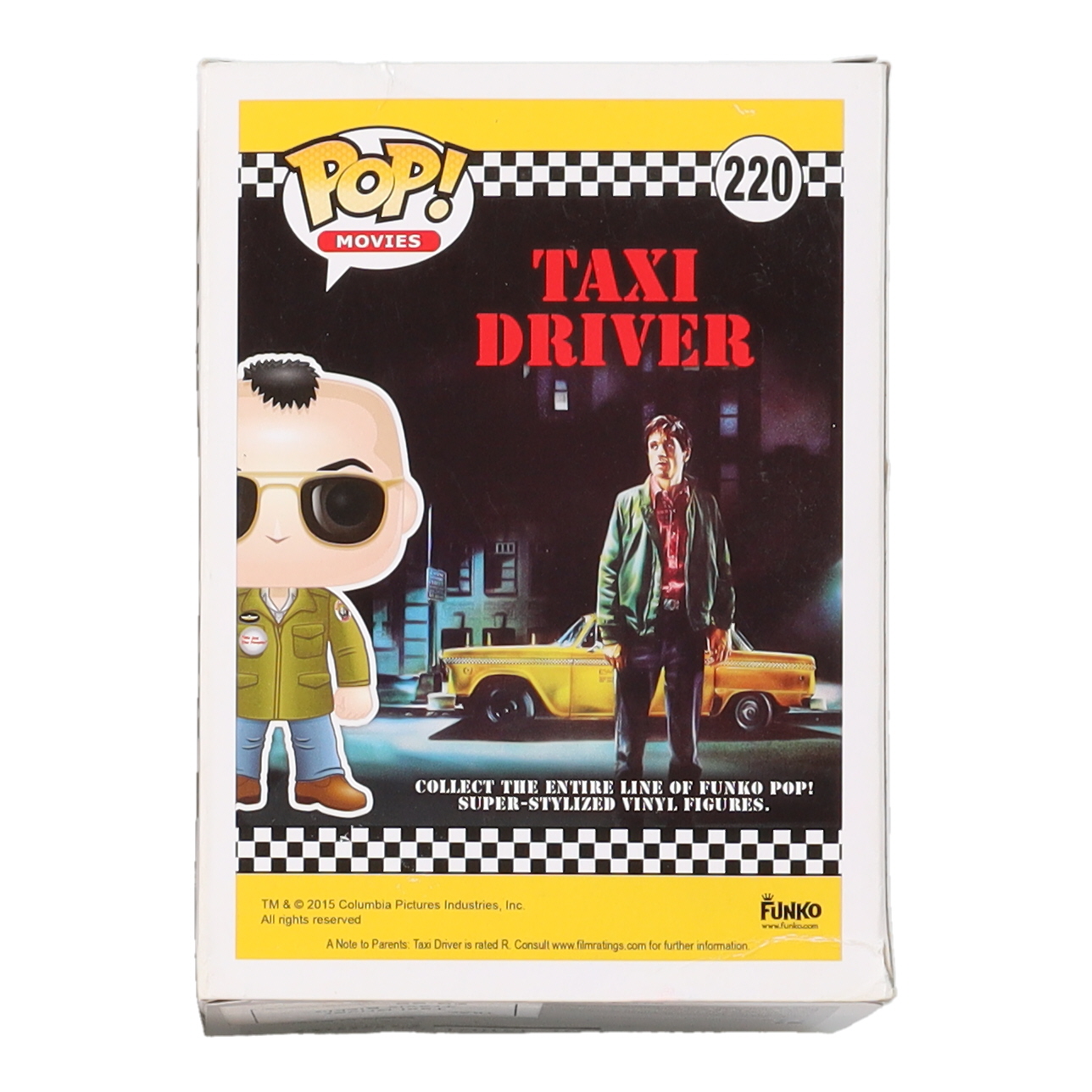 Martin Scorsese Signed "Taxi Driver" #220 Travis Bickle Funko Pop! Vinyl Figure (ACOA) at PristineAuction.com Martin Scorsese Signed "Taxi Driver" #220 Travis Bickle Funko Pop! Vinyl Figure (ACOA) at PristineAuction.com
