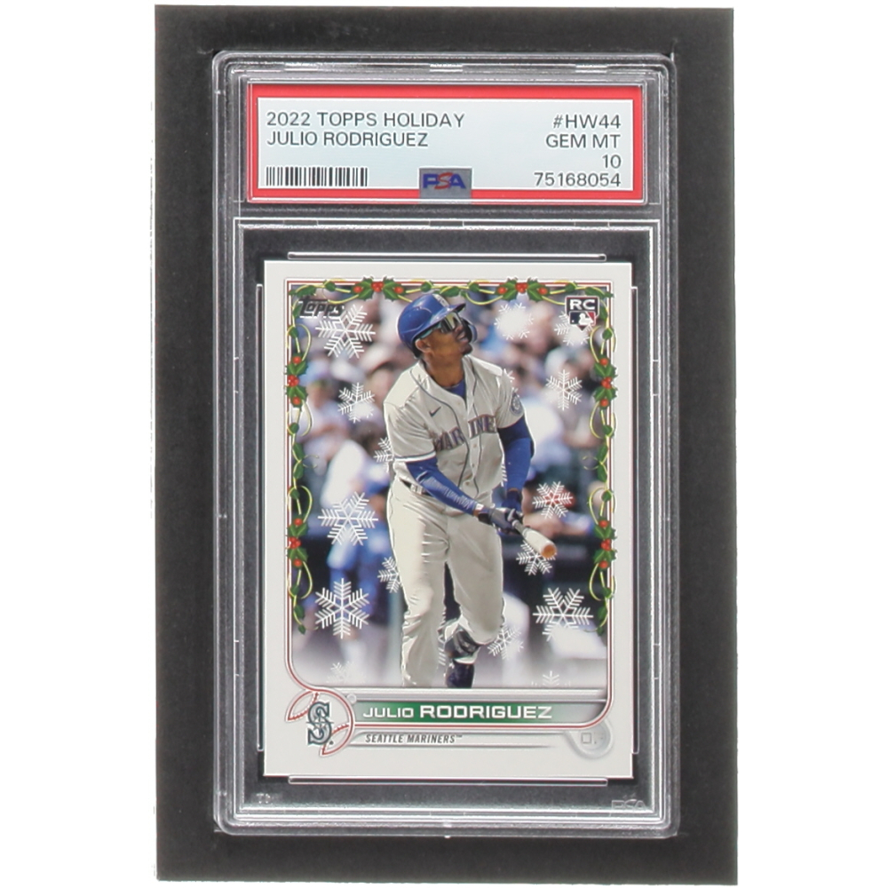 Julio Rodriguez 2022 Topps Holiday HW44
