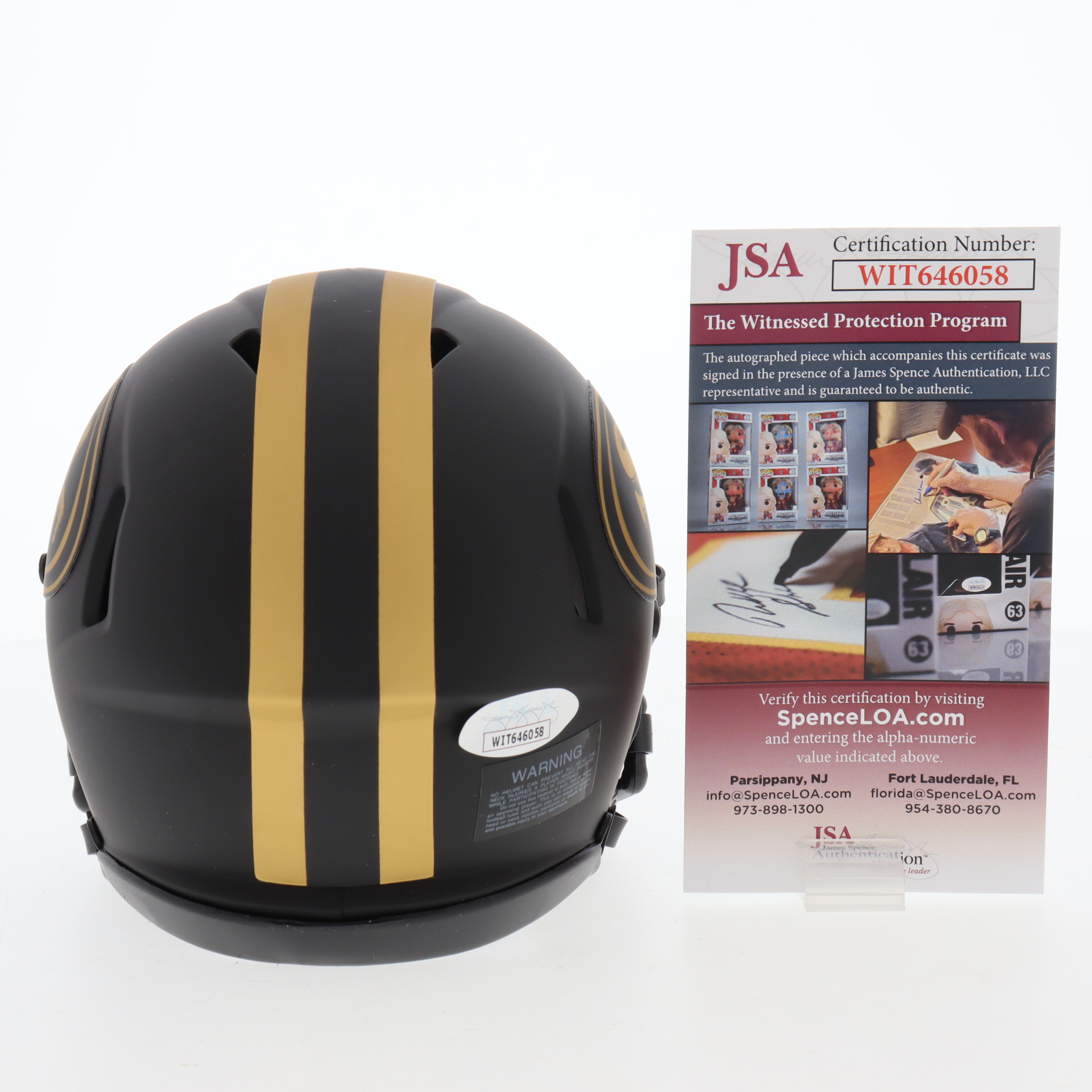 Bill Romanowski Signed 49ers Eclipse Alternate Speed Mini Helmet (JSA) at PristineAuction.com Bill Romanowski Signed 49ers Eclipse Alternate Speed Mini Helmet (JSA) at PristineAuction.com