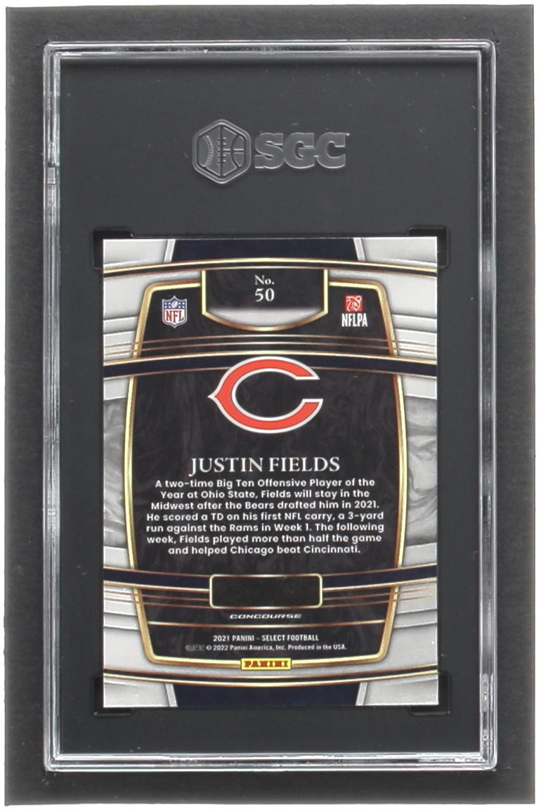 Justin Fields 2021 Select #50 RC (SGC 9.5) at PristineAuction.com Justin Fields 2021 Select #50 RC (SGC 9.5) at PristineAuction.com