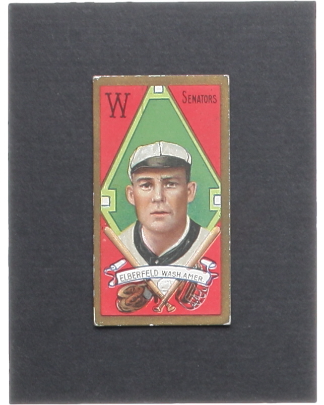 Kid Elberfeld 1911 T205 Gold Border #59 at PristineAuction.com Kid Elberfeld 1911 T205 Gold Border #59 at PristineAuction.com