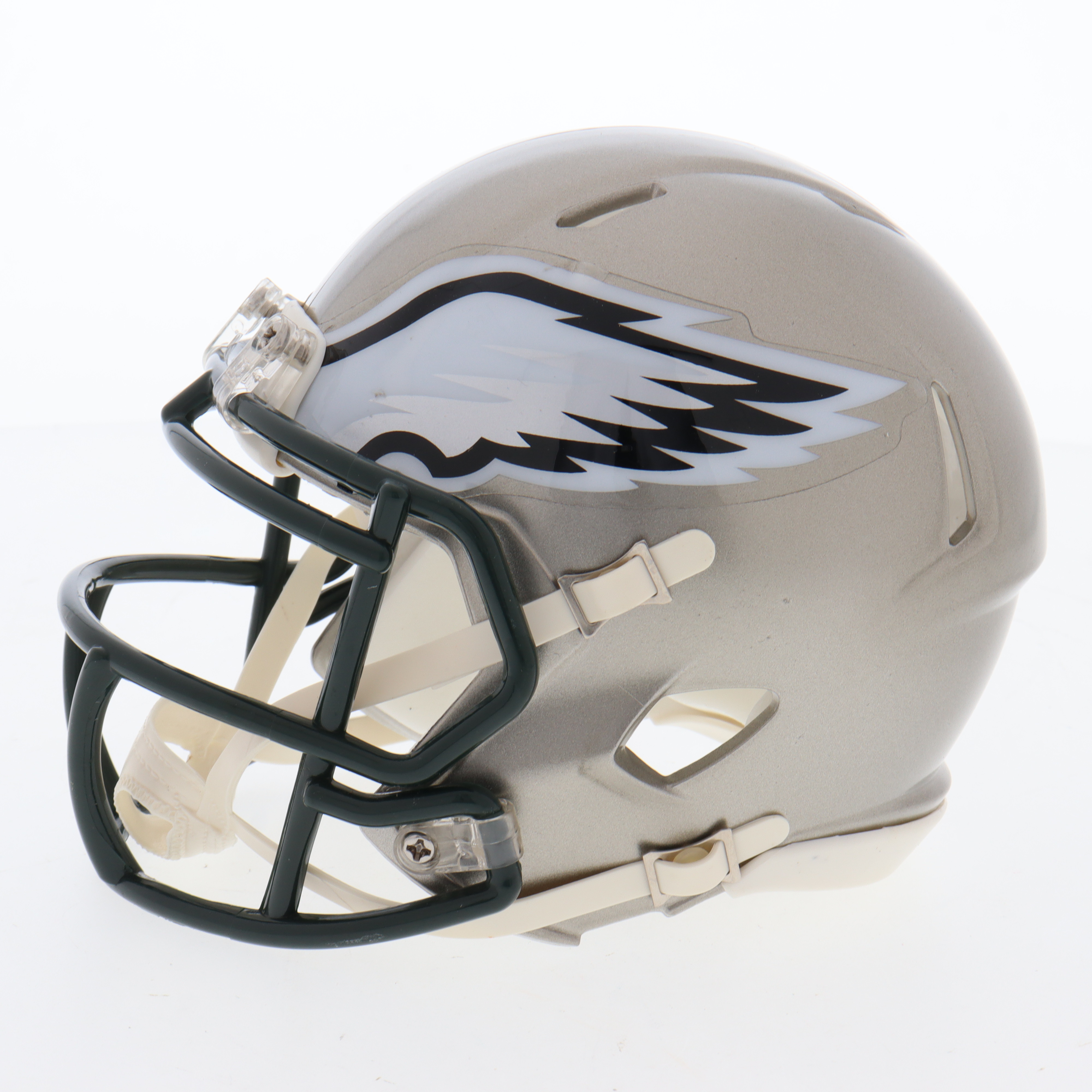 D'Andre Swift Signed Eagles Flash Alternate Speed Mini Helmet (Beckett) at PristineAuction.com D'Andre Swift Signed Eagles Flash Alternate Speed Mini Helmet (Beckett) at PristineAuction.com