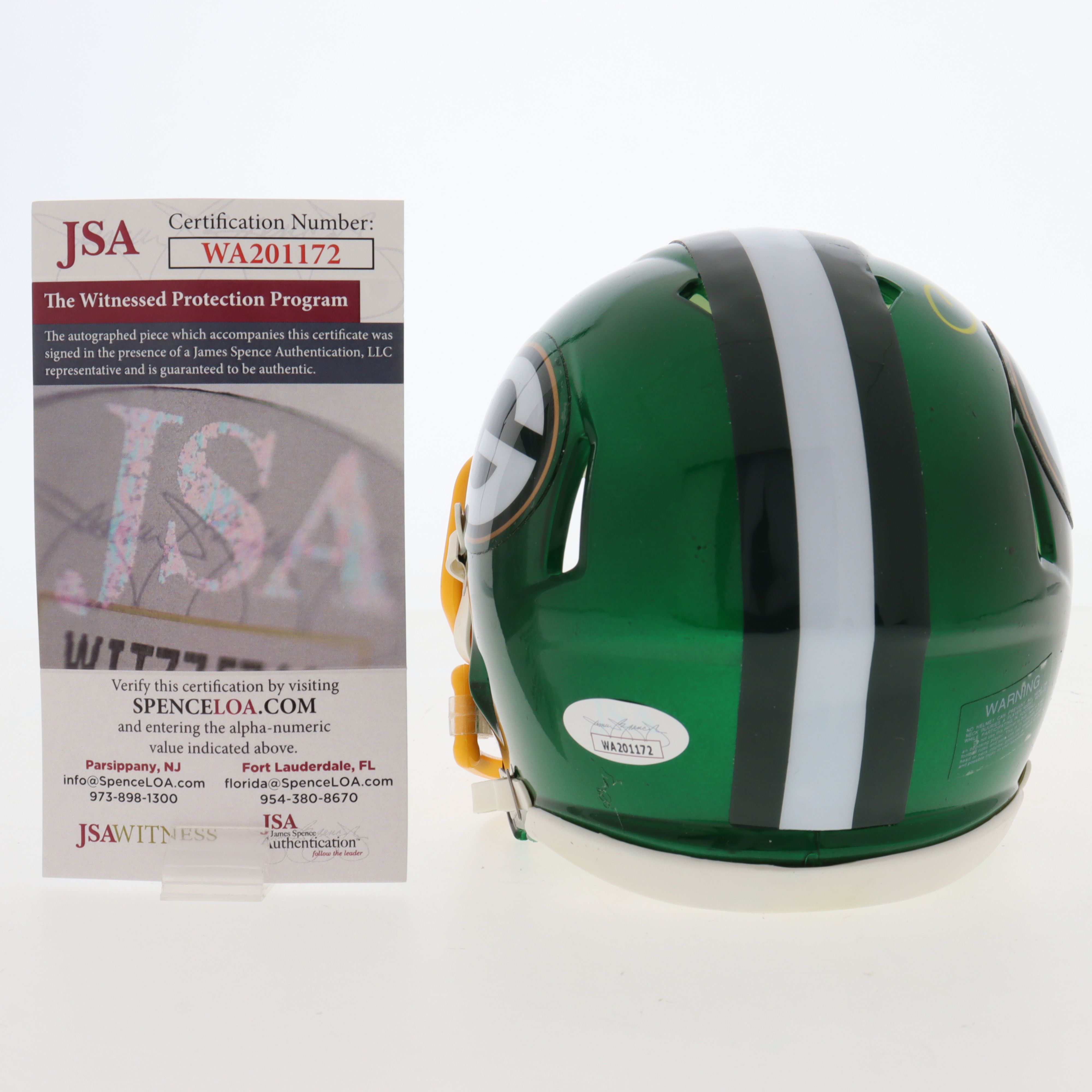 Clay Matthews Signed Packers Flash Alternate Speed Mini Helmet (JSA) at PristineAuction.com Clay Matthews Signed Packers Flash Alternate Speed Mini Helmet (JSA) at PristineAuction.com