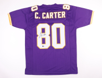 Cris Carter Signed Jersey (Beckett) at PristineAuction.com