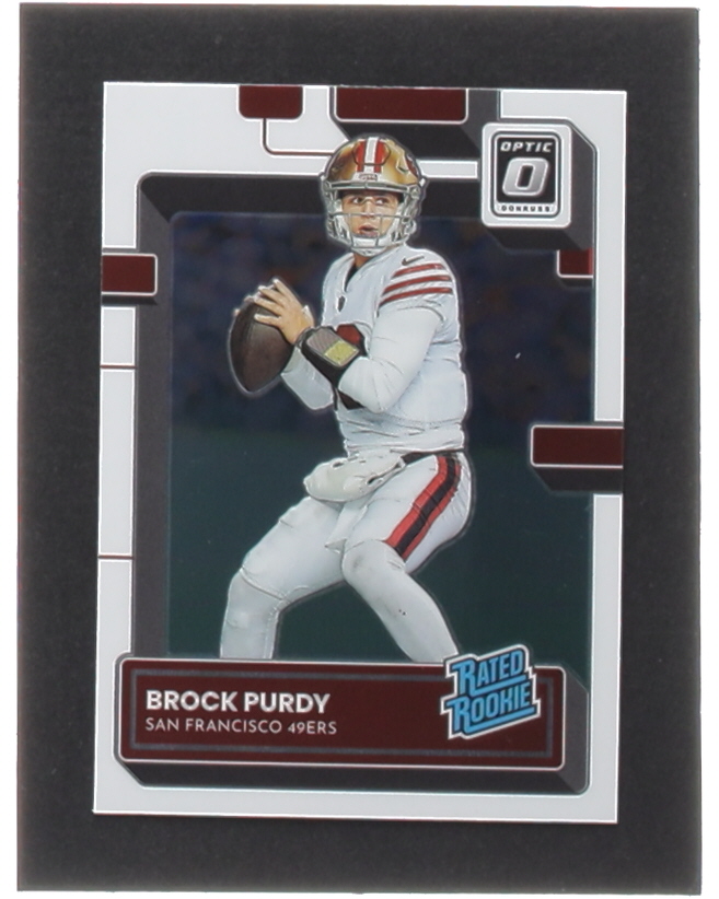 Brock Purdy 2022 Donruss Optic #277 RR RC at PristineAuction.com Brock Purdy 2022 Donruss Optic #277 RR RC at PristineAuction.com