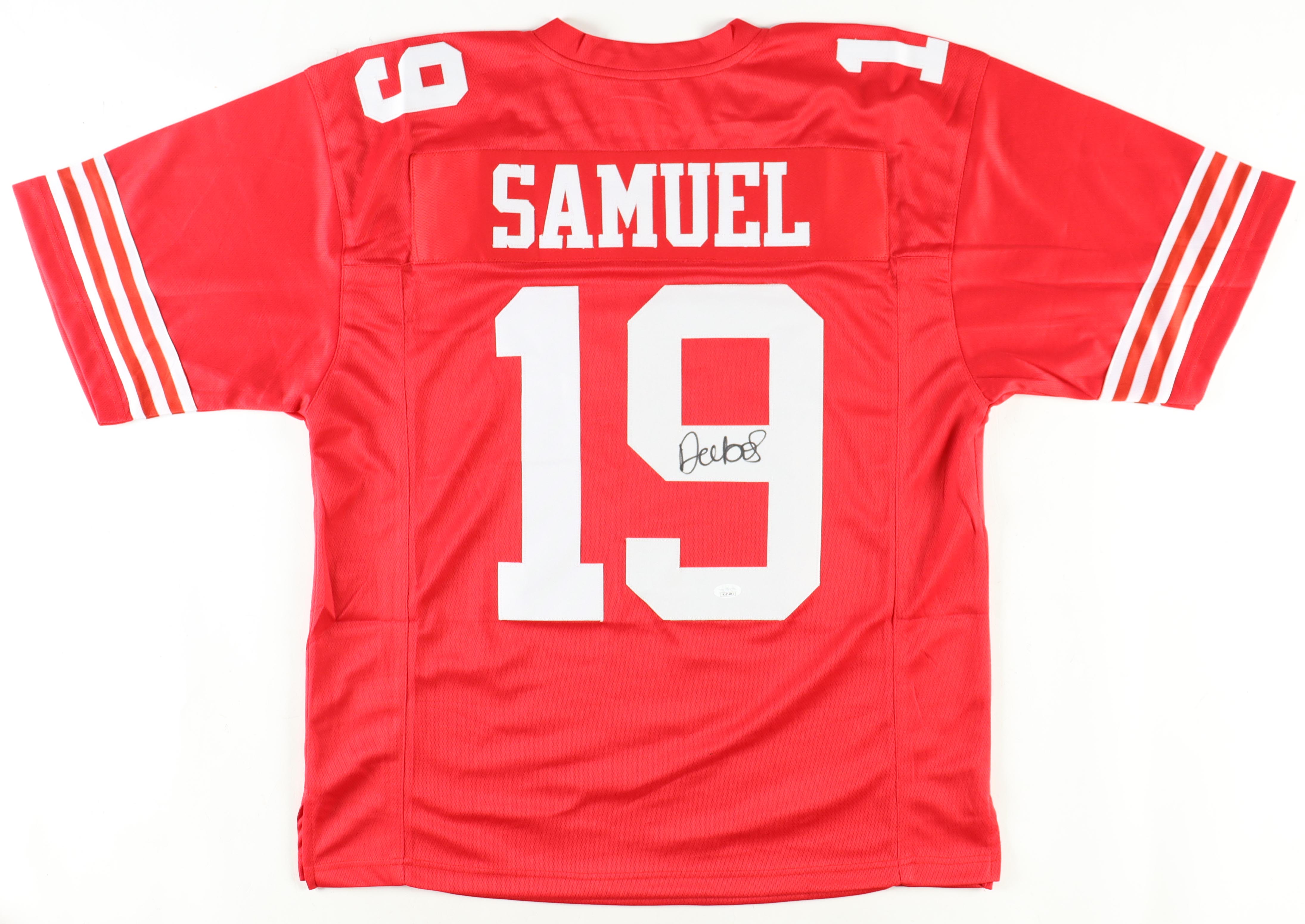 Deebo Samuel Signed Jersey (JSA) at PristineAuction.com Deebo Samuel Signed Jersey (JSA) at PristineAuction.com