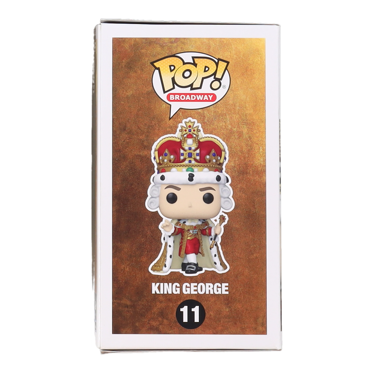 Brian d'Arcy James Signed "Hamilton" #11 King George Funko Pop! Vinyl Figure (AutographCOA) at PristineAuction.com Brian d'Arcy James Signed "Hamilton" #11 King George Funko Pop! Vinyl Figure (AutographCOA) at PristineAuction.com