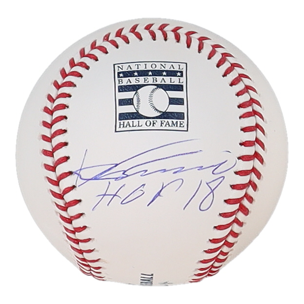 Vladimir Guerrero Sr. Signed OML Hall of Fame Baseball Inscribed "HOF 18" (JSA & USA SM) at PristineAuction.com Vladimir Guerrero Sr. Signed OML Hall of Fame Baseball Inscribed "HOF 18" (JSA & USA SM) at PristineAuction.com