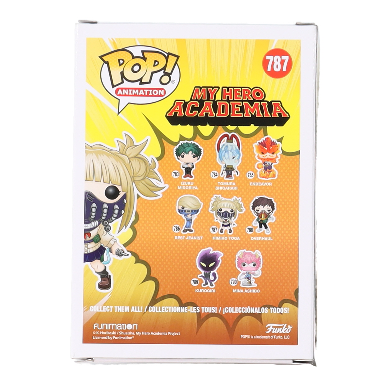 Leah Clark Signed "My Hero Academia" #787 Himiko Toga Funko Pop! Vinyl Figure (JSA) at PristineAuction.com Leah Clark Signed "My Hero Academia" #787 Himiko Toga Funko Pop! Vinyl Figure (JSA) at PristineAuction.com