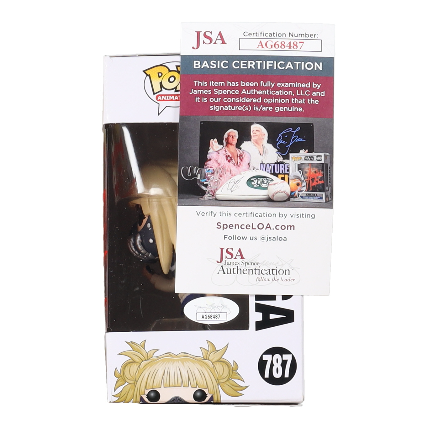 Leah Clark Signed "My Hero Academia" #787 Himiko Toga Funko Pop! Vinyl Figure (JSA) at PristineAuction.com Leah Clark Signed "My Hero Academia" #787 Himiko Toga Funko Pop! Vinyl Figure (JSA) at PristineAuction.com