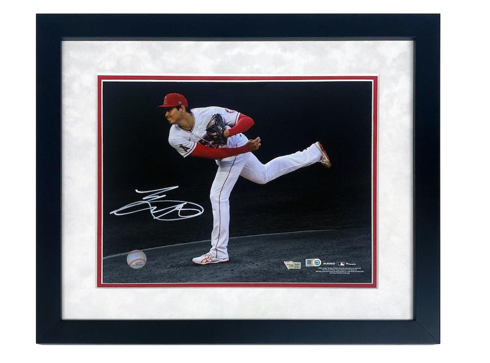Shohei Ohtani Signed Angels 15x18 Custom Framed Photo (Fanatics & MLB) at PristineAuction.com Shohei Ohtani Signed Angels 15x18 Custom Framed Photo (Fanatics & MLB) at PristineAuction.com