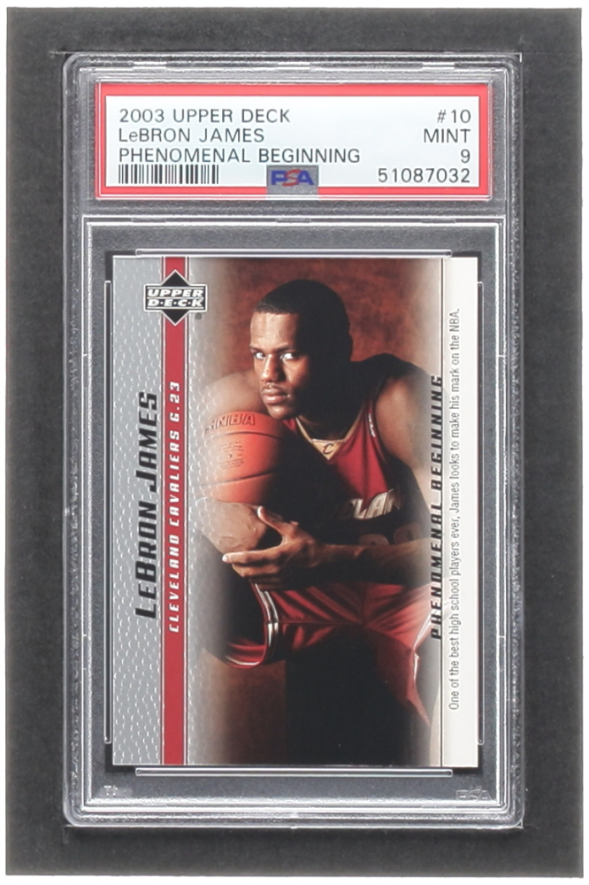 upper deck lebron james 2003