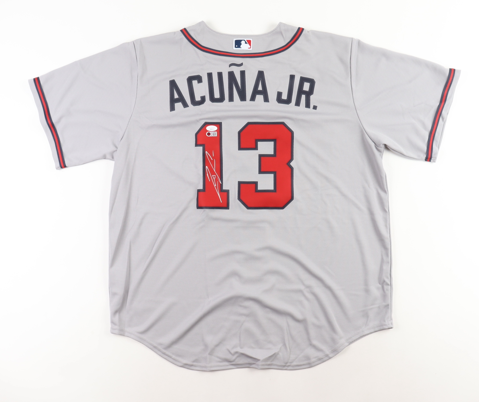 Ronald Acuna Jr. Signed Braves Jersey (JSA & Acuna Jr.) at PristineAuction.com Ronald Acuna Jr. Signed Braves Jersey (JSA & Acuna Jr.) at PristineAuction.com