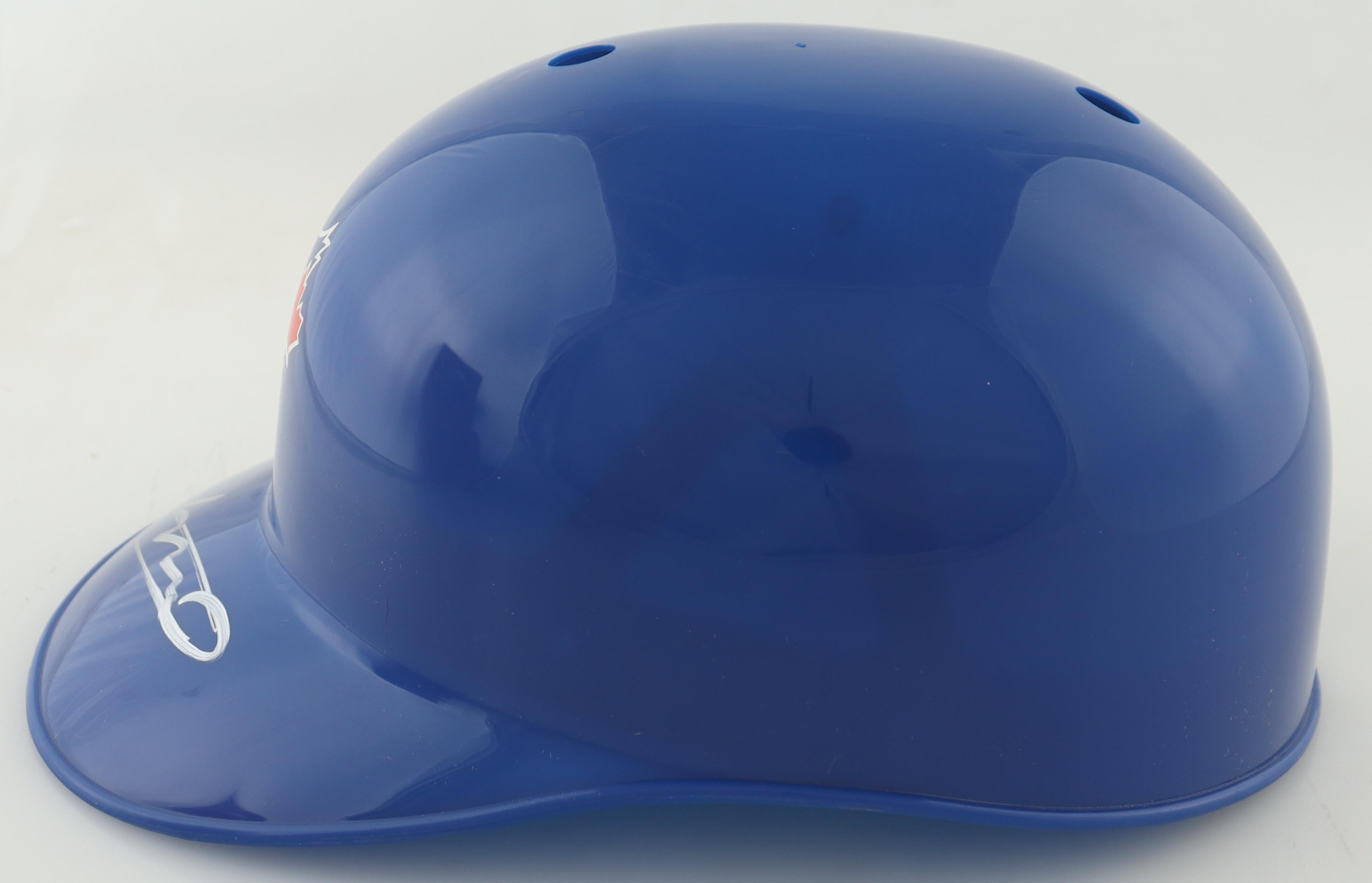 Vladimir Guerrero Jr. Signed Blue Jays Full-Size Batting Helmet (Beckett) at PristineAuction.com Vladimir Guerrero Jr. Signed Blue Jays Full-Size Batting Helmet (Beckett) at PristineAuction.com