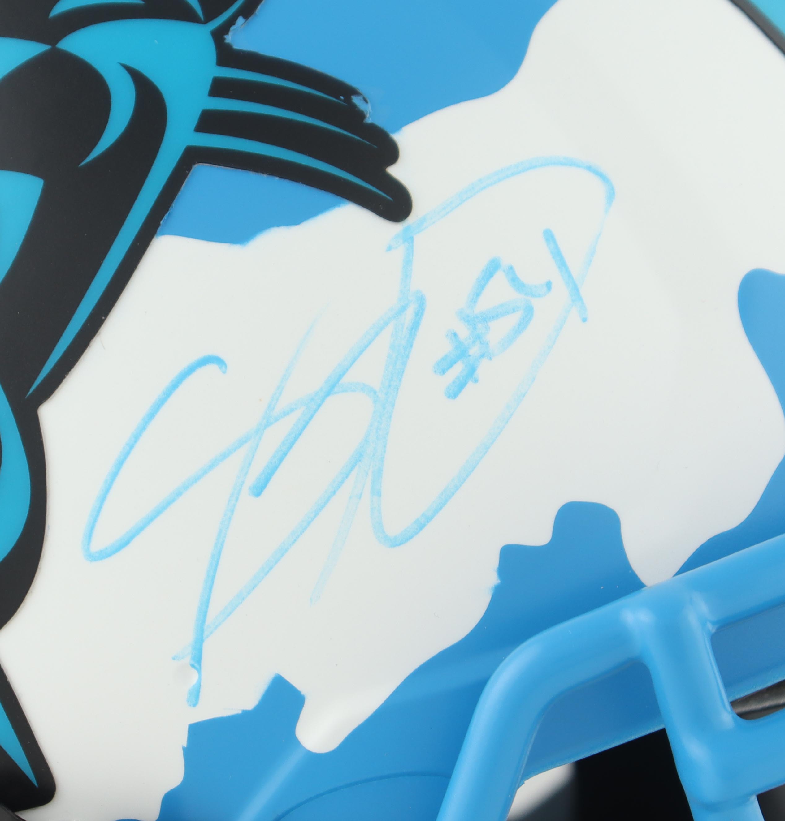 Bryce Young Signed Panthers Full-Size Authentic On-Field Speed Helmet (JSA) at PristineAuction.com Bryce Young Signed Panthers Full-Size Authentic On-Field Speed Helmet (JSA) at PristineAuction.com