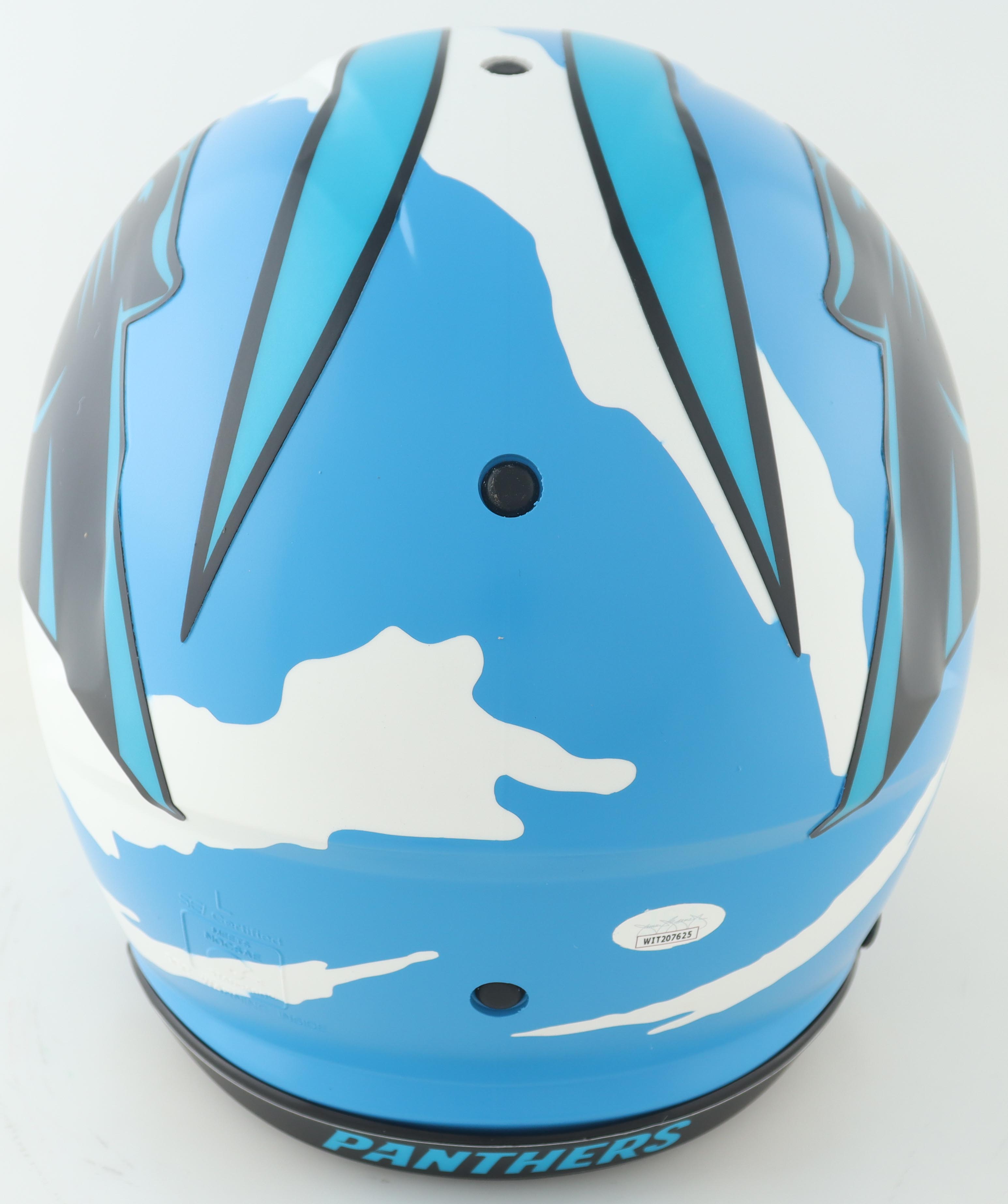 Bryce Young Signed Panthers Full-Size Authentic On-Field Speed Helmet (JSA) at PristineAuction.com Bryce Young Signed Panthers Full-Size Authentic On-Field Speed Helmet (JSA) at PristineAuction.com