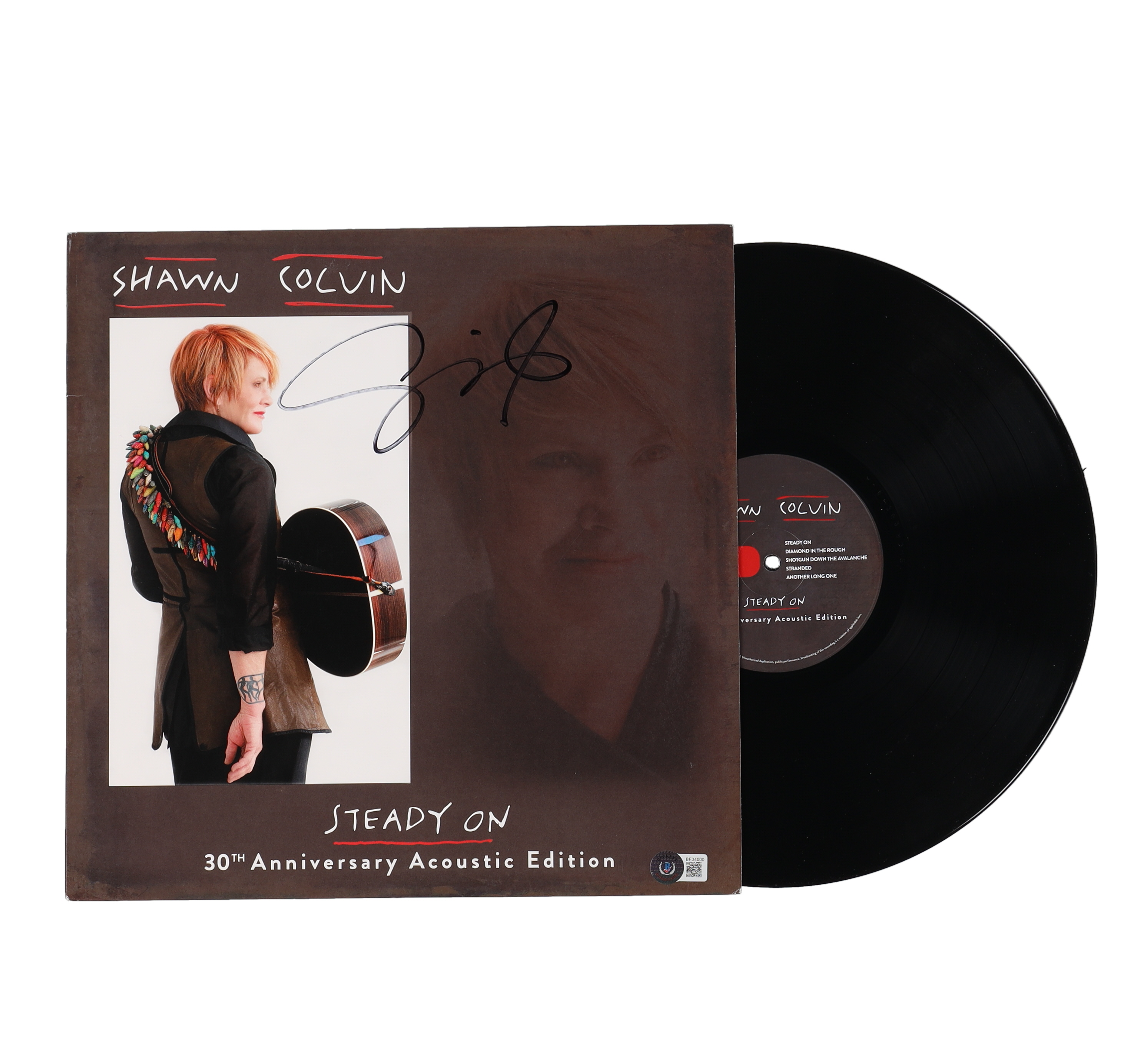 Shawn Colvin Signed "Steady On" Vinyl Record Album (Beckett) at PristineAuction.com Shawn Colvin Signed "Steady On" Vinyl Record Album (Beckett) at PristineAuction.com