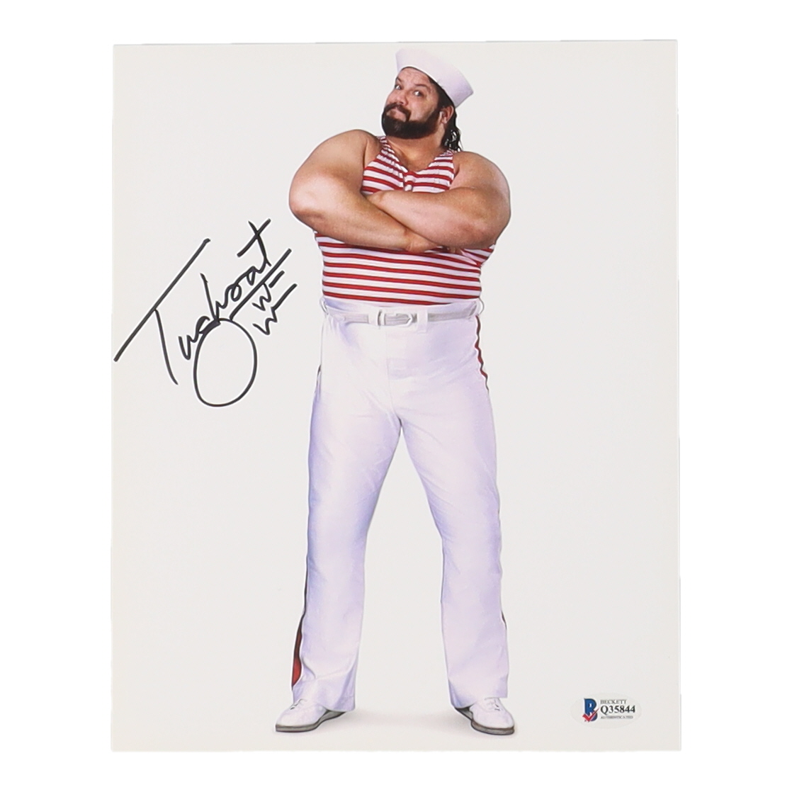 Tugboat Signed WWE 8x10 Photo (Beckett) at PristineAuction.com Tugboat Signed WWE 8x10 Photo (Beckett) at PristineAuction.com
