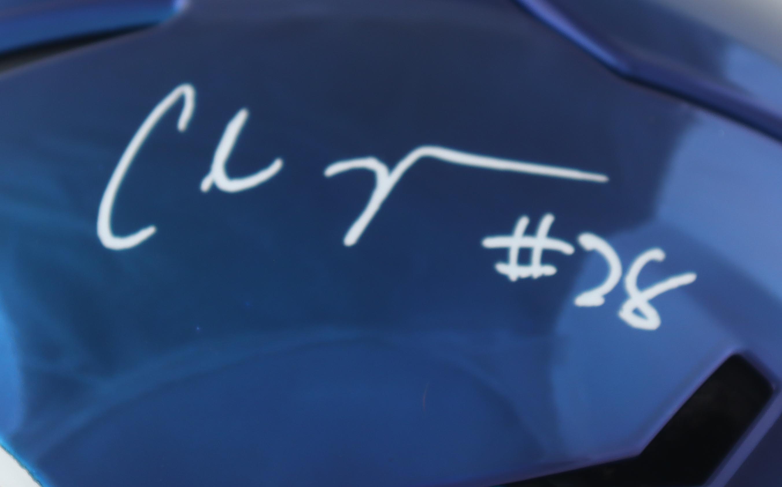 Chris Johnson Signed Titans Full-Size Authentic On-Field Chrome SpeedFlex Helmet (JSA) at PristineAuction.com Chris Johnson Signed Titans Full-Size Authentic On-Field Chrome SpeedFlex Helmet (JSA) at PristineAuction.com