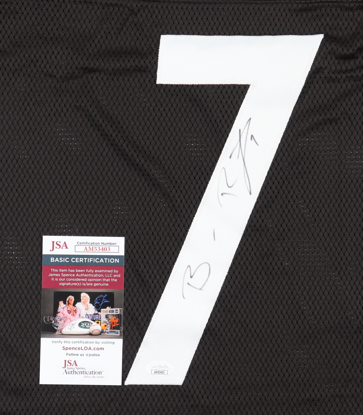 Ben Roethlisberger Signed Steelers Jersey (JSA) at PristineAuction.com Ben Roethlisberger Signed Steelers Jersey (JSA) at PristineAuction.com