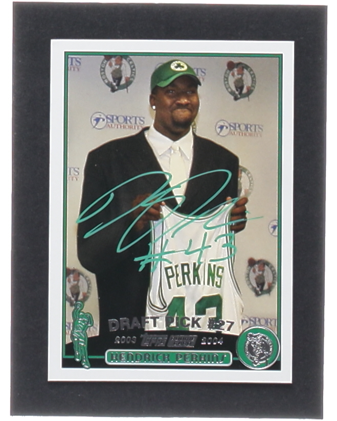 Kendrick Perkins Signed 2003-04 Topps #247 RC (JSA) at PristineAuction.com Kendrick Perkins Signed 2003-04 Topps #247 RC (JSA) at PristineAuction.com