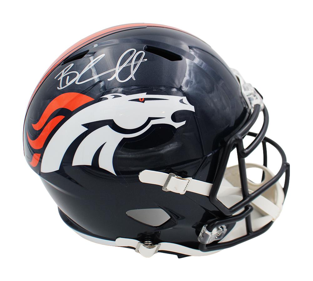 Brandon Marshall Signed Broncos Full-Size Speed Helmet (Beckett) at PristineAuction.com Brandon Marshall Signed Broncos Full-Size Speed Helmet (Beckett) at PristineAuction.com