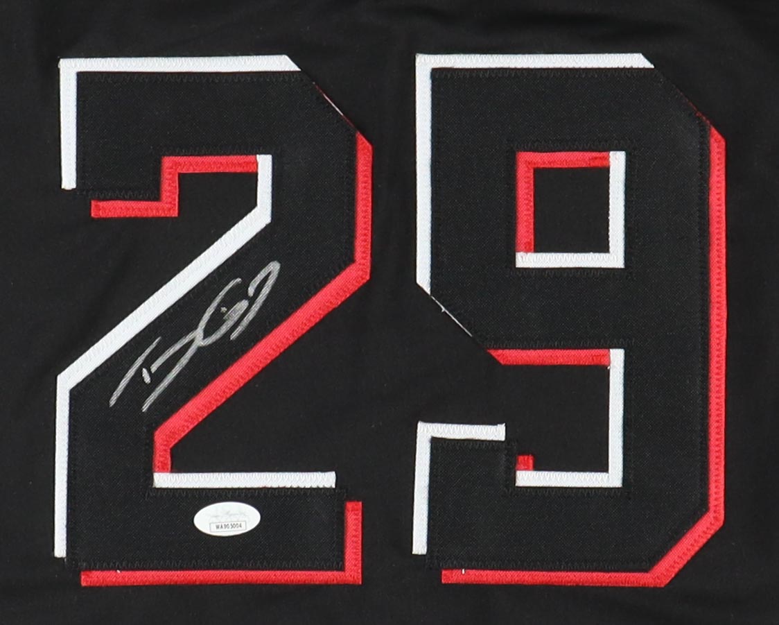 TJ Friedl Signed Jersey (Playball Ink) at PristineAuction.com TJ Friedl Signed Jersey (Playball Ink) at PristineAuction.com