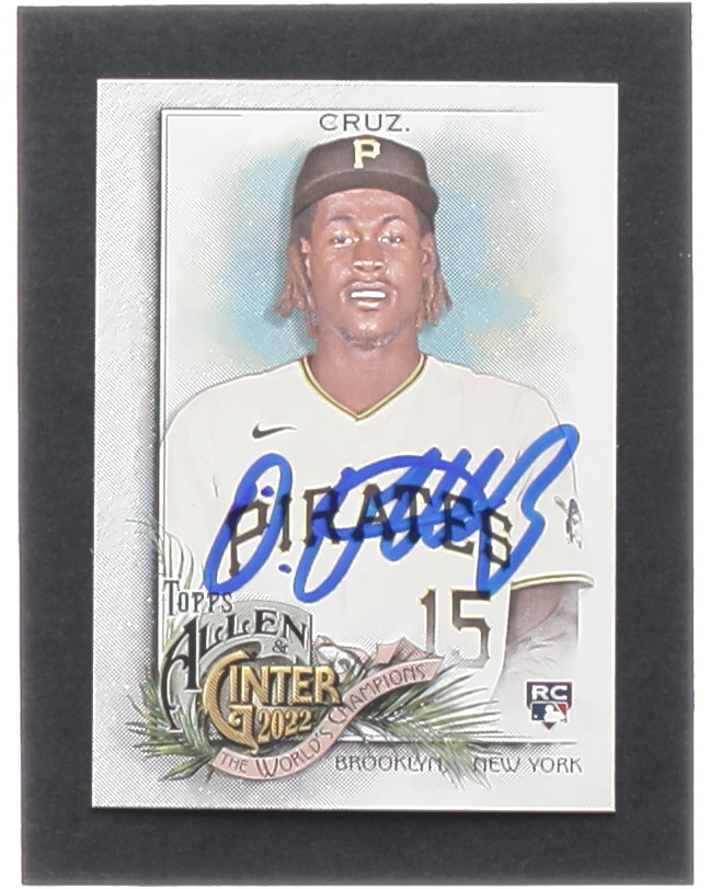 Oneil Cruz Signed 2022 Topps Allen and Ginter #122 RC (JSA) at PristineAuction.com Oneil Cruz Signed 2022 Topps Allen and Ginter #122 RC (JSA) at PristineAuction.com