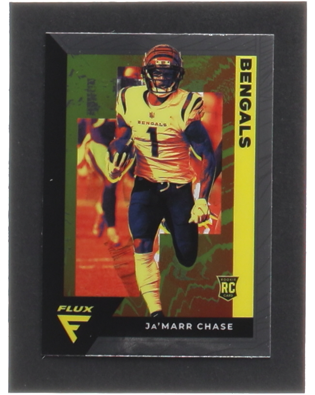 Ja'Marr Chase 2021 Panini Chronicles Flux Rookies #12 RC at PristineAuction.com Ja'Marr Chase 2021 Panini Chronicles Flux Rookies #12 RC at PristineAuction.com