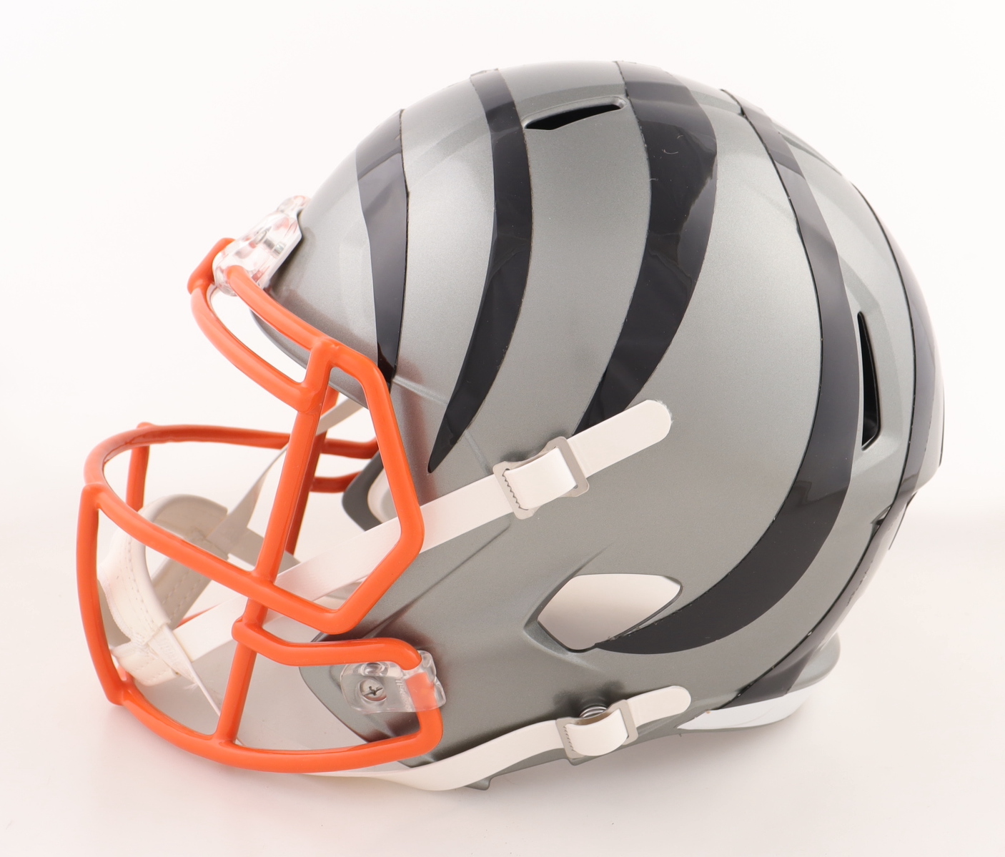 Chad "Ochocinco" Johnson Signed Bengals Full-Size Flash Alternate Speed Helmet (PSA) at PristineAuction.com Chad "Ochocinco" Johnson Signed Bengals Full-Size Flash Alternate Speed Helmet (PSA) at PristineAuction.com