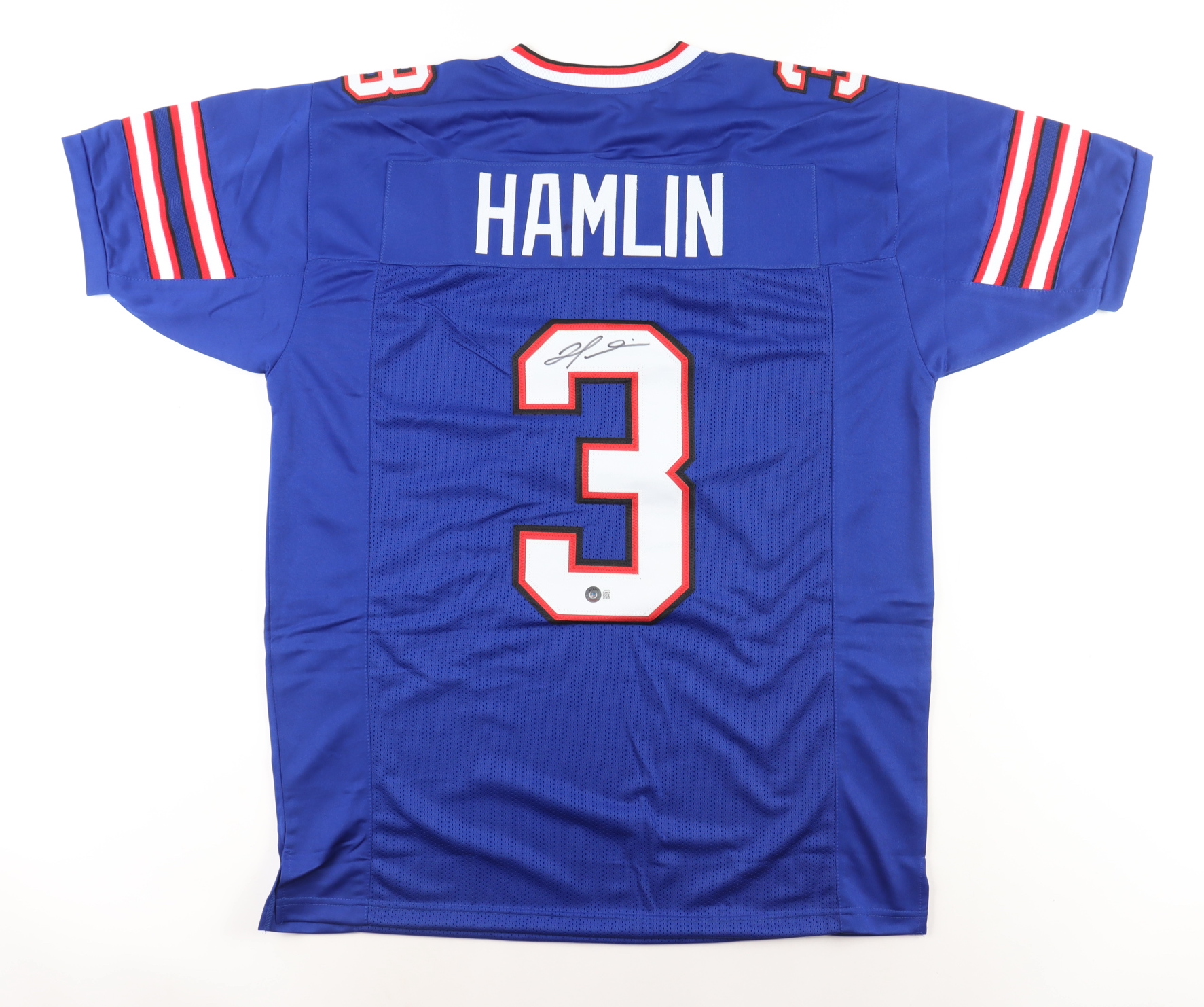 Damar Hamlin Signed Jersey (Beckett) at PristineAuction.com Damar Hamlin Signed Jersey (Beckett) at PristineAuction.com