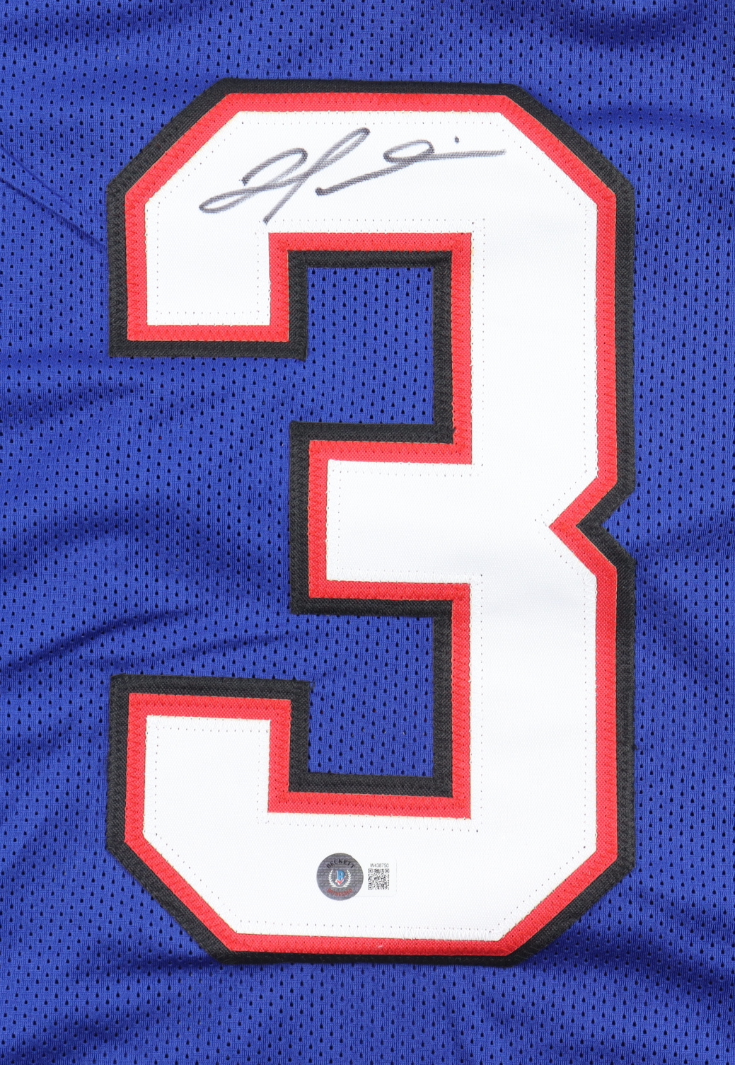 Damar Hamlin Signed Jersey (Beckett) at PristineAuction.com Damar Hamlin Signed Jersey (Beckett) at PristineAuction.com