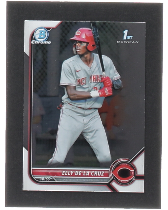 Elly De LA Cruz 2022 Bowman Chrome Prospects #BCP50 at PristineAuction.com Elly De LA Cruz 2022 Bowman Chrome Prospects #BCP50 at PristineAuction.com
