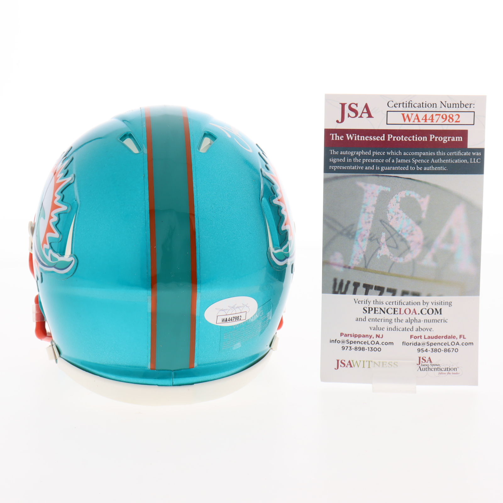 Tyreek Hill Signed Dolphins Flash Alternate Speed Mini Helmet (JSA) at PristineAuction.com Tyreek Hill Signed Dolphins Flash Alternate Speed Mini Helmet (JSA) at PristineAuction.com