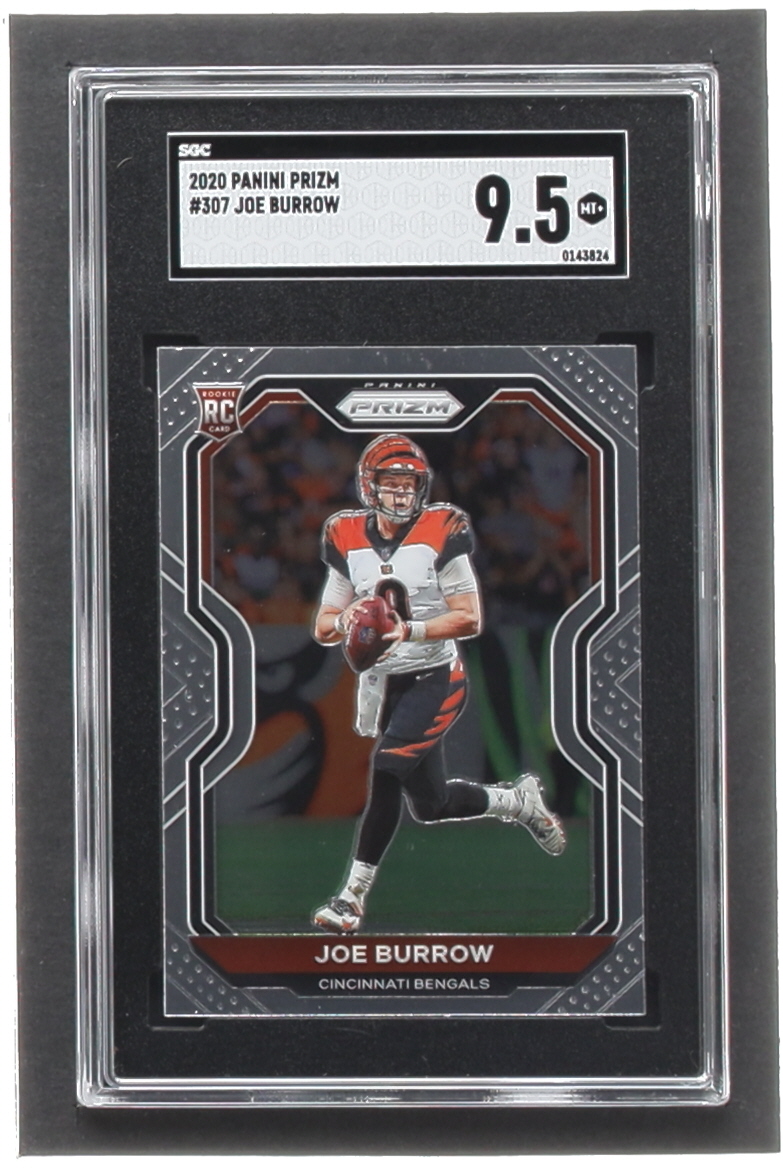 Joe Burrow 2020 Panini Prizm #307A RC (SGC 9.5) at PristineAuction.com Joe Burrow 2020 Panini Prizm #307A RC (SGC 9.5) at PristineAuction.com