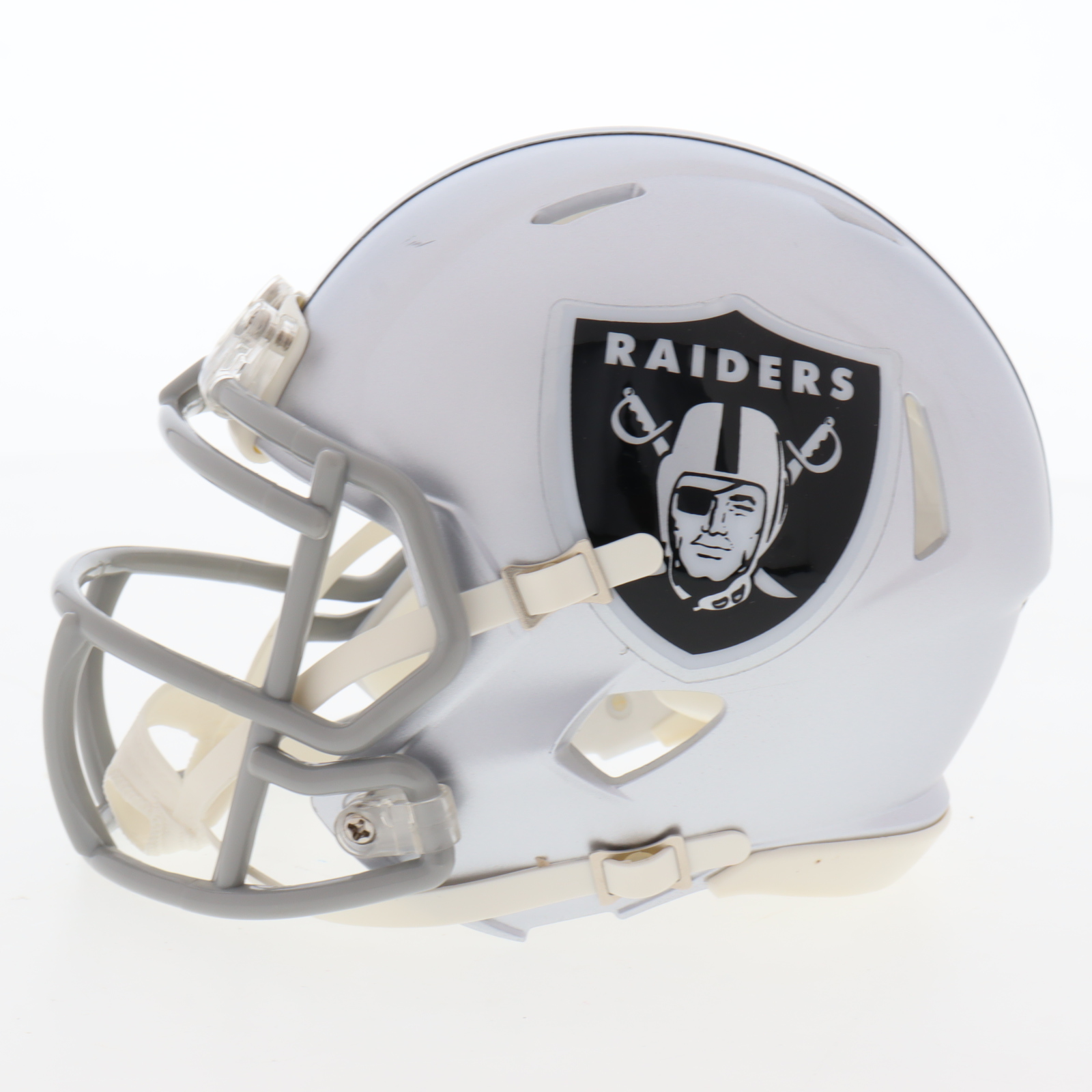 Maxx Crosby Signed Raiders Speed Mini Helmet (Beckett) at PristineAuction.com Maxx Crosby Signed Raiders Speed Mini Helmet (Beckett) at PristineAuction.com