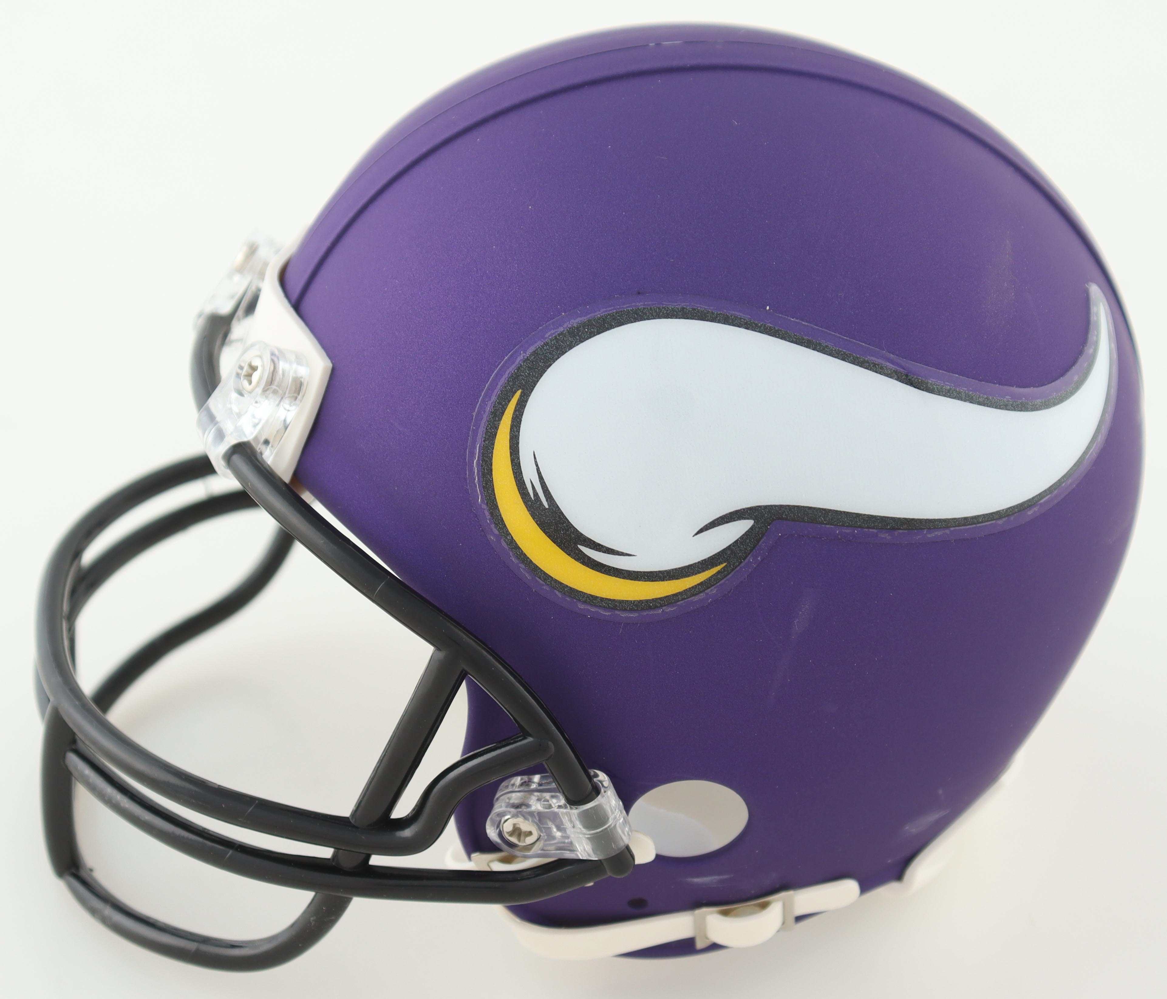 Justin Jefferson Signed Vikings Mini Helmet (JSA) at PristineAuction.com Justin Jefferson Signed Vikings Mini Helmet (JSA) at PristineAuction.com