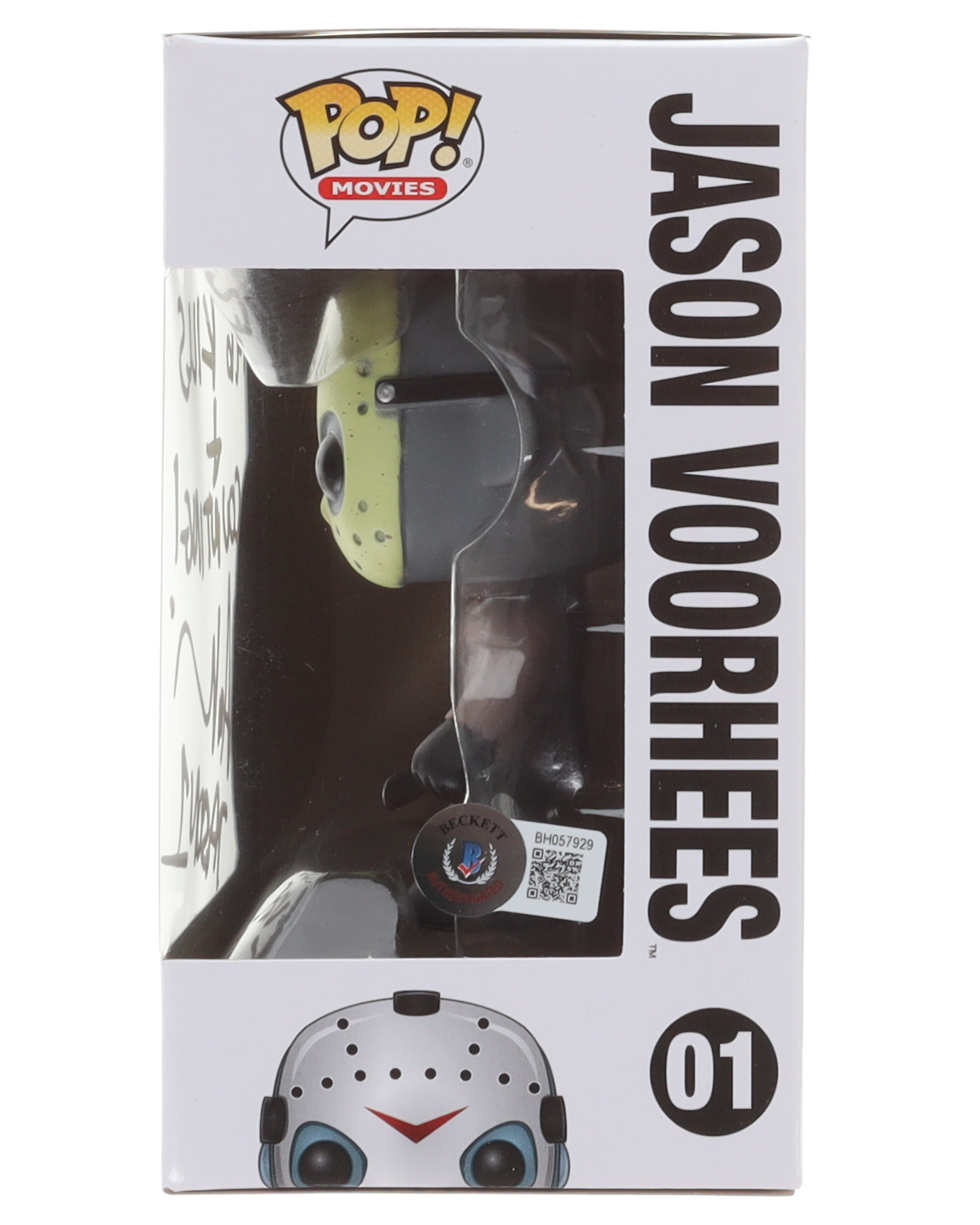 Ari Lehman Signed "Friday the 13th" #01 Jason Voorhees Funko Pop! Vinyl Figure Inscribed "146 Kills + Counting!" & "Jason 1" (Beckett) at PristineAuction.com Ari Lehman Signed "Friday the 13th" #01 Jason Voorhees Funko Pop! Vinyl Figure Inscribed "146 Kills + Counting!" & "Jason 1" (Beckett) at PristineAuction.com